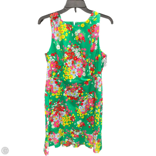 Dress Casual Short By Talbots In Floral Print, Size: 10