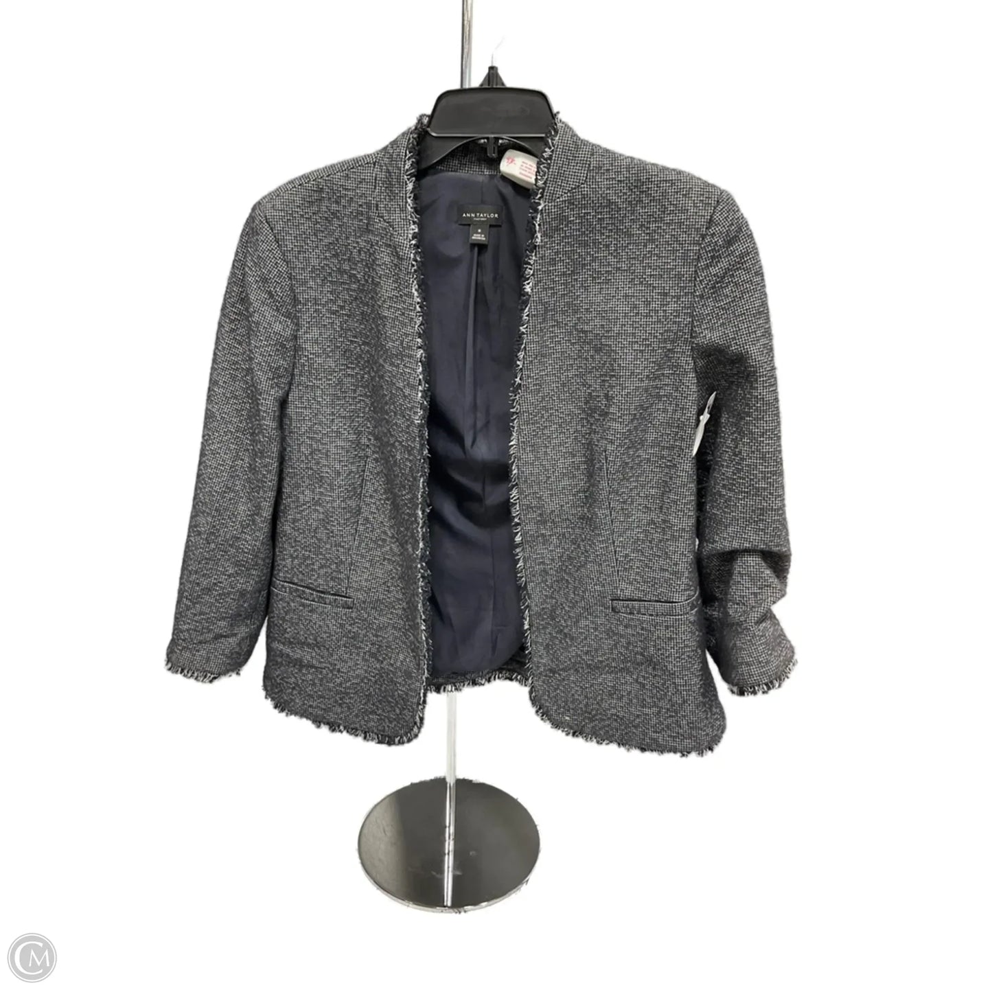 Blazer By Ann Taylor In Black, Size: 10