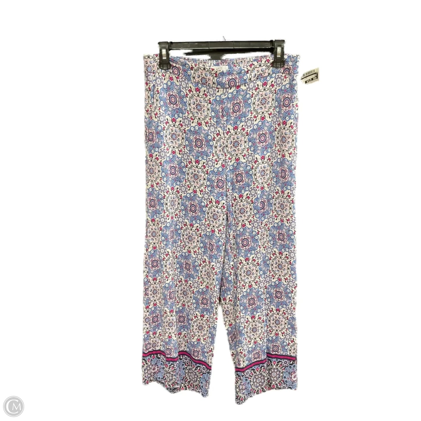 Pants Wide Leg By Loft In Multi-colored, Size: S
