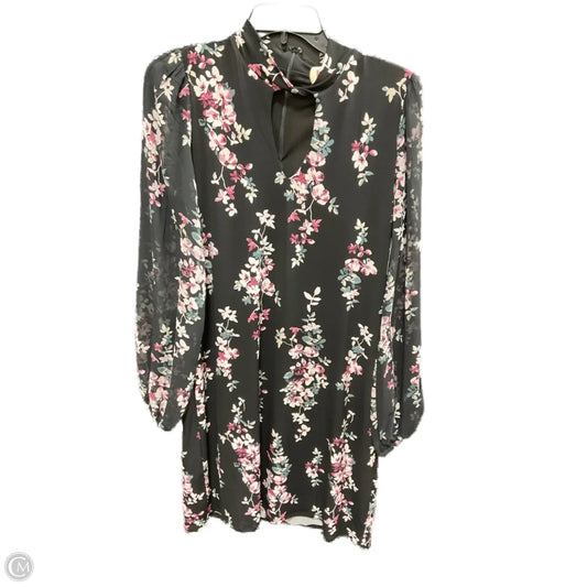 Dress Casual Short By White House Black Market In Floral Print, Size: M