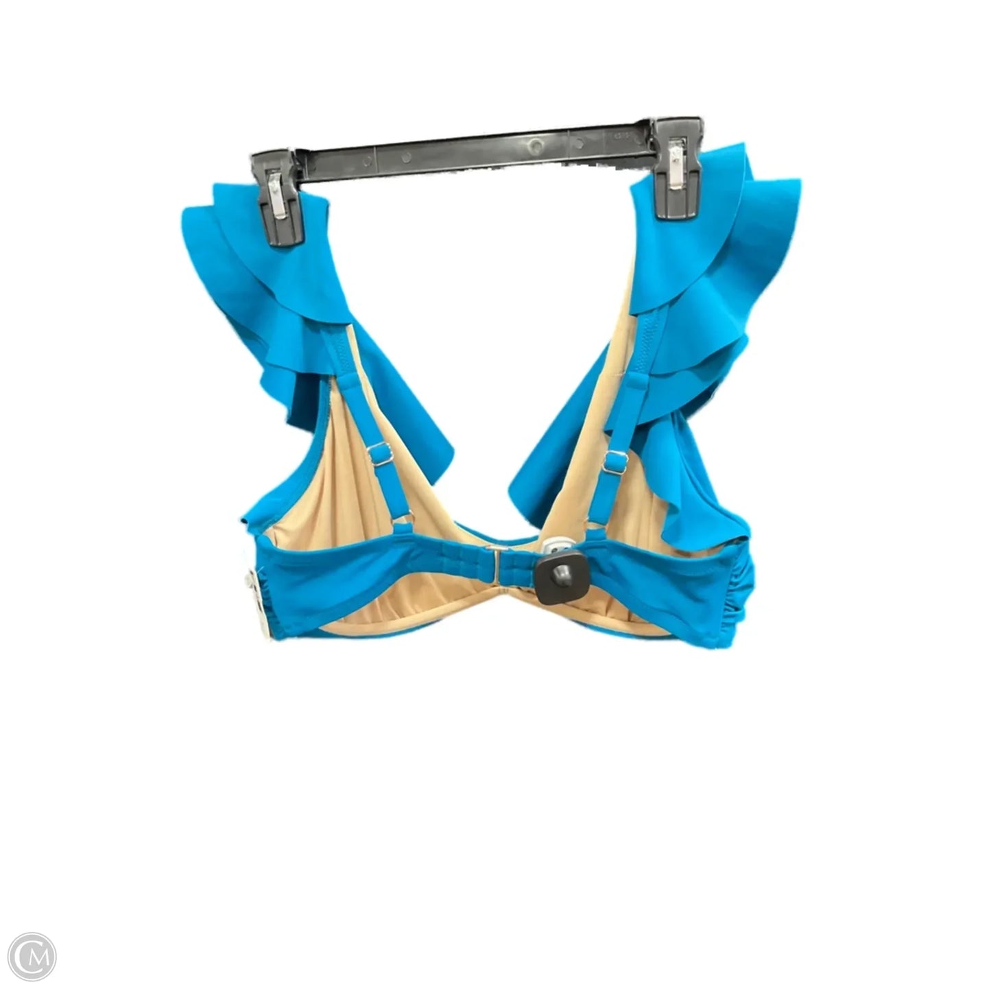 Swimsuit Top By Shade & Shore In Blue, Size: Xl