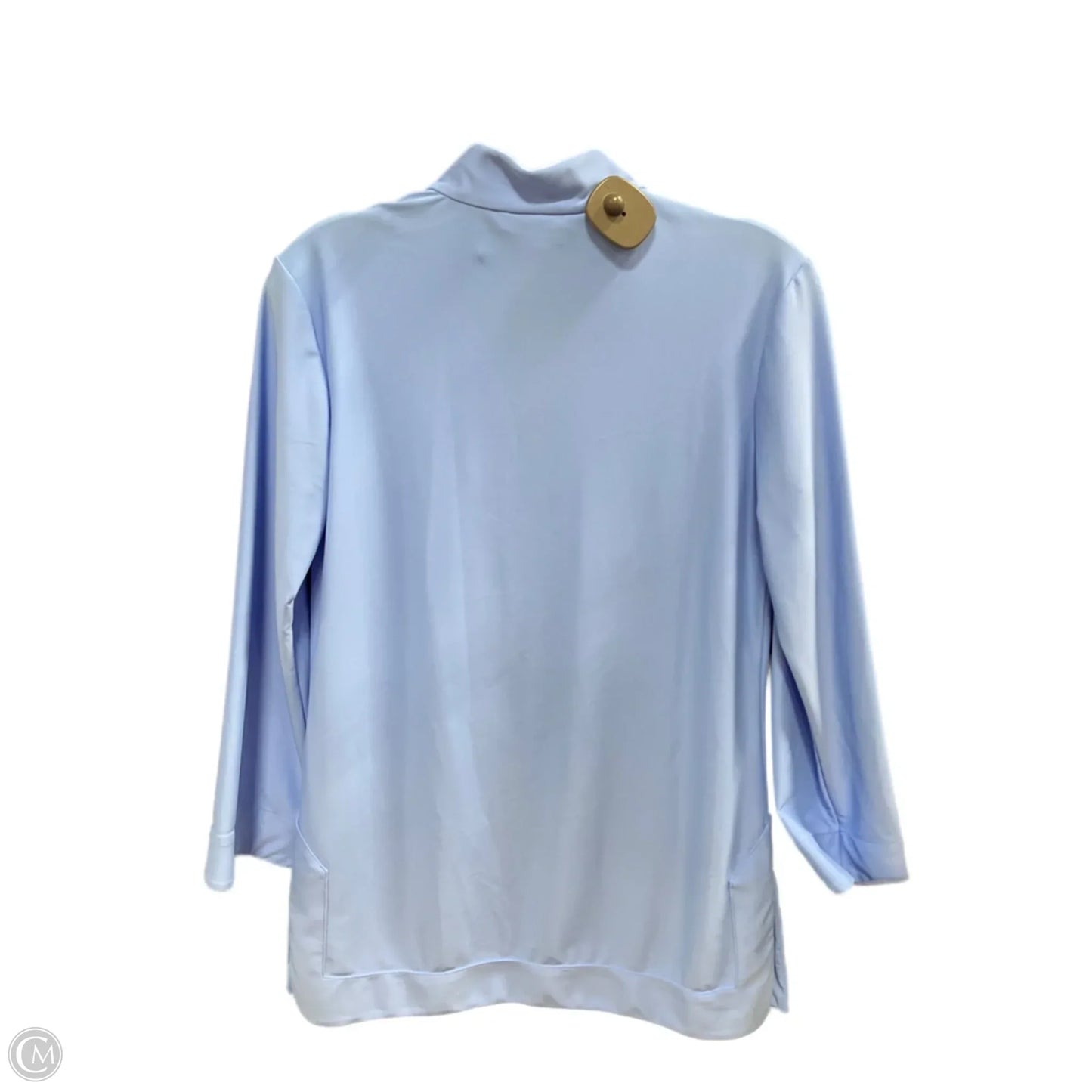 Top Long Sleeve By Jude Connally In Blue, Size: S