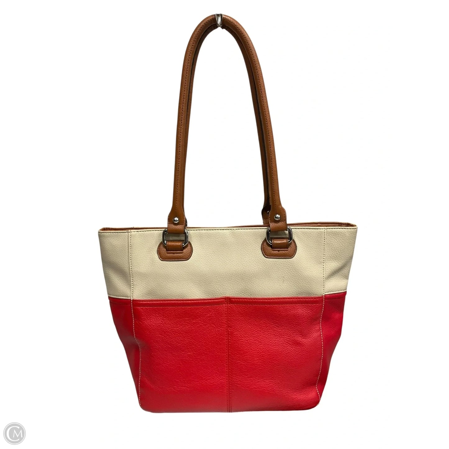 Handbag Leather By Tignanello  Purses, Size: Large