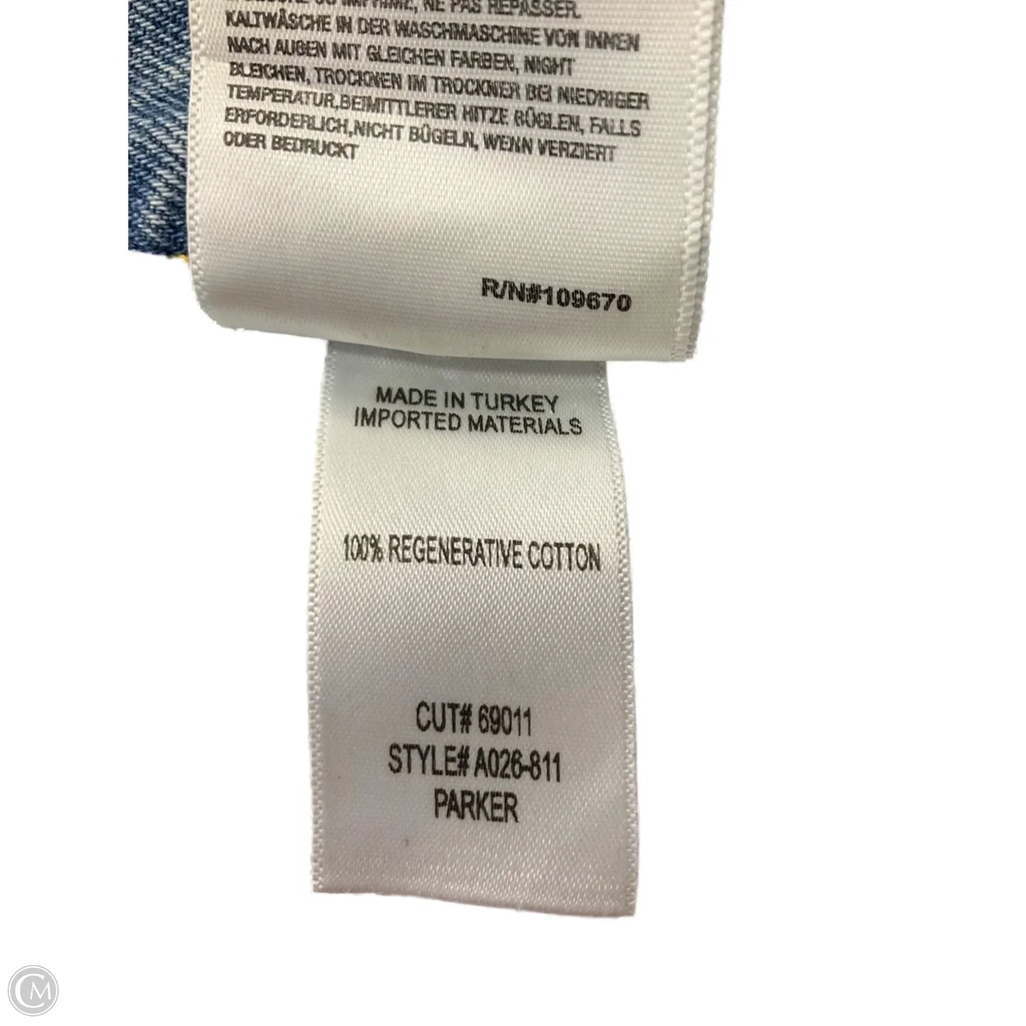 Shorts By Agolde In Blue Denim, Size: 12