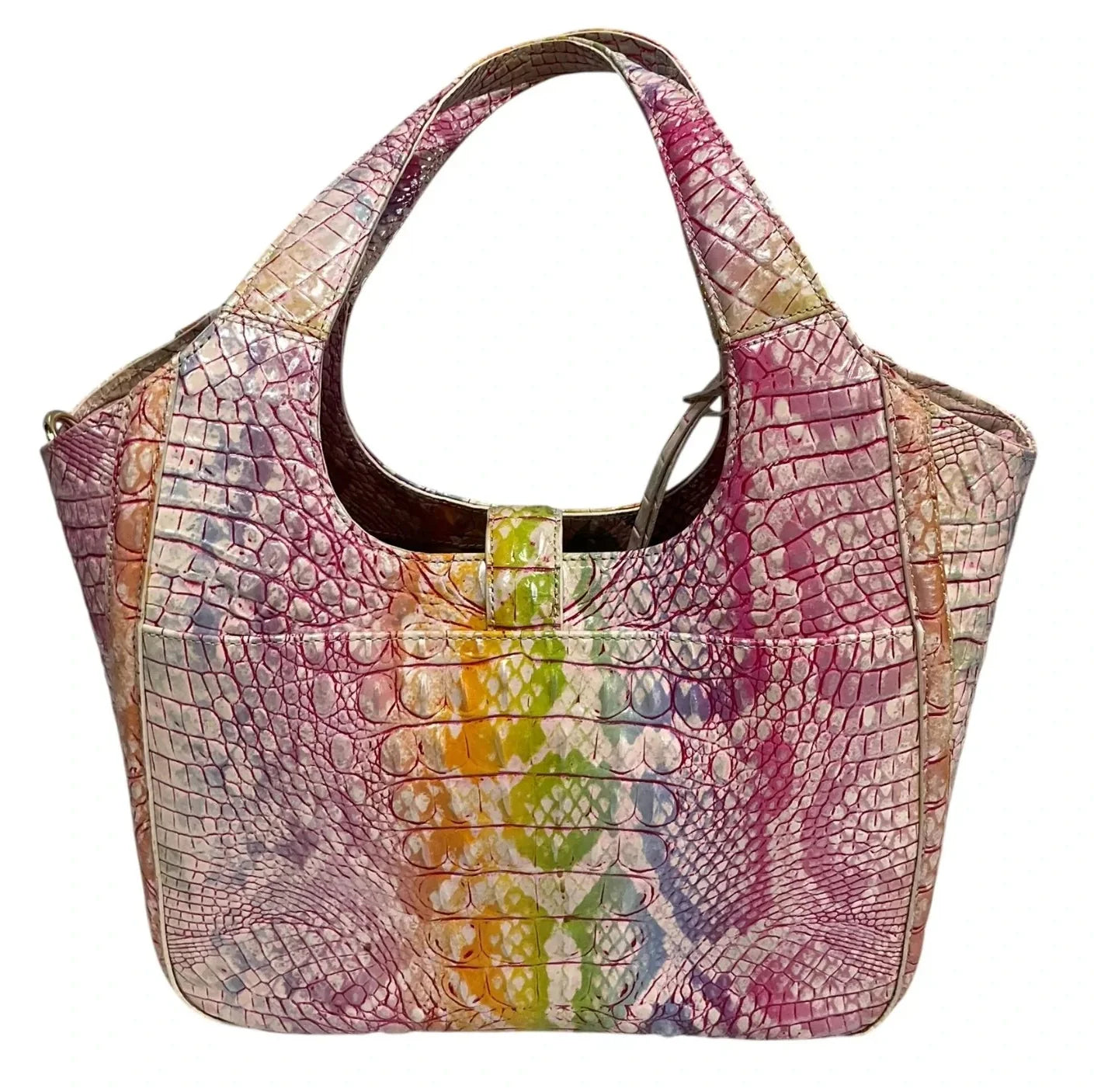 Handbag Designer By Brahmin, Size: Medium