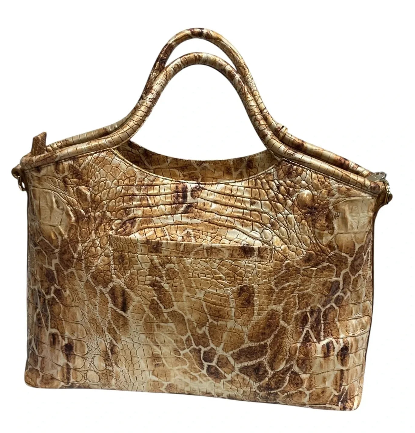 Handbag Designer By Brahmin, Size: Large