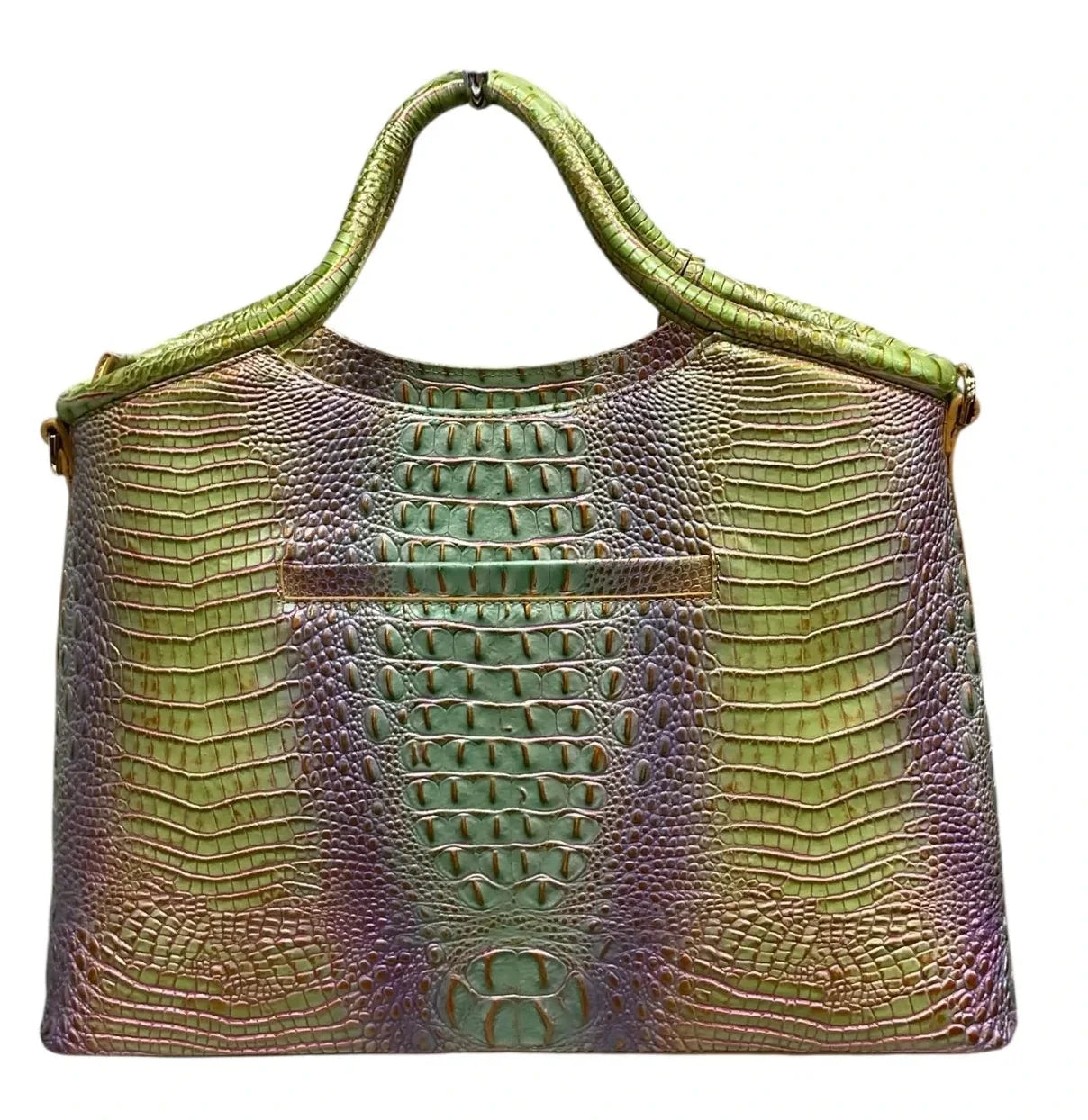 Handbag Designer By Brahmin, Size: Large