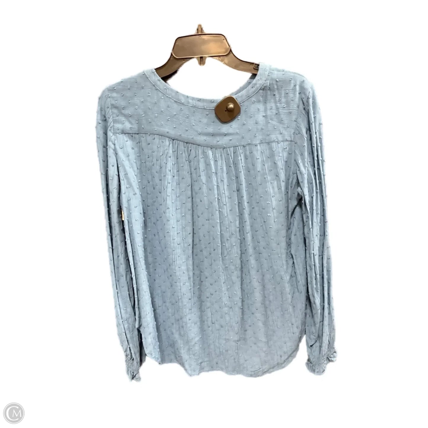 Top Long Sleeve By Loft In Blue, Size: S
