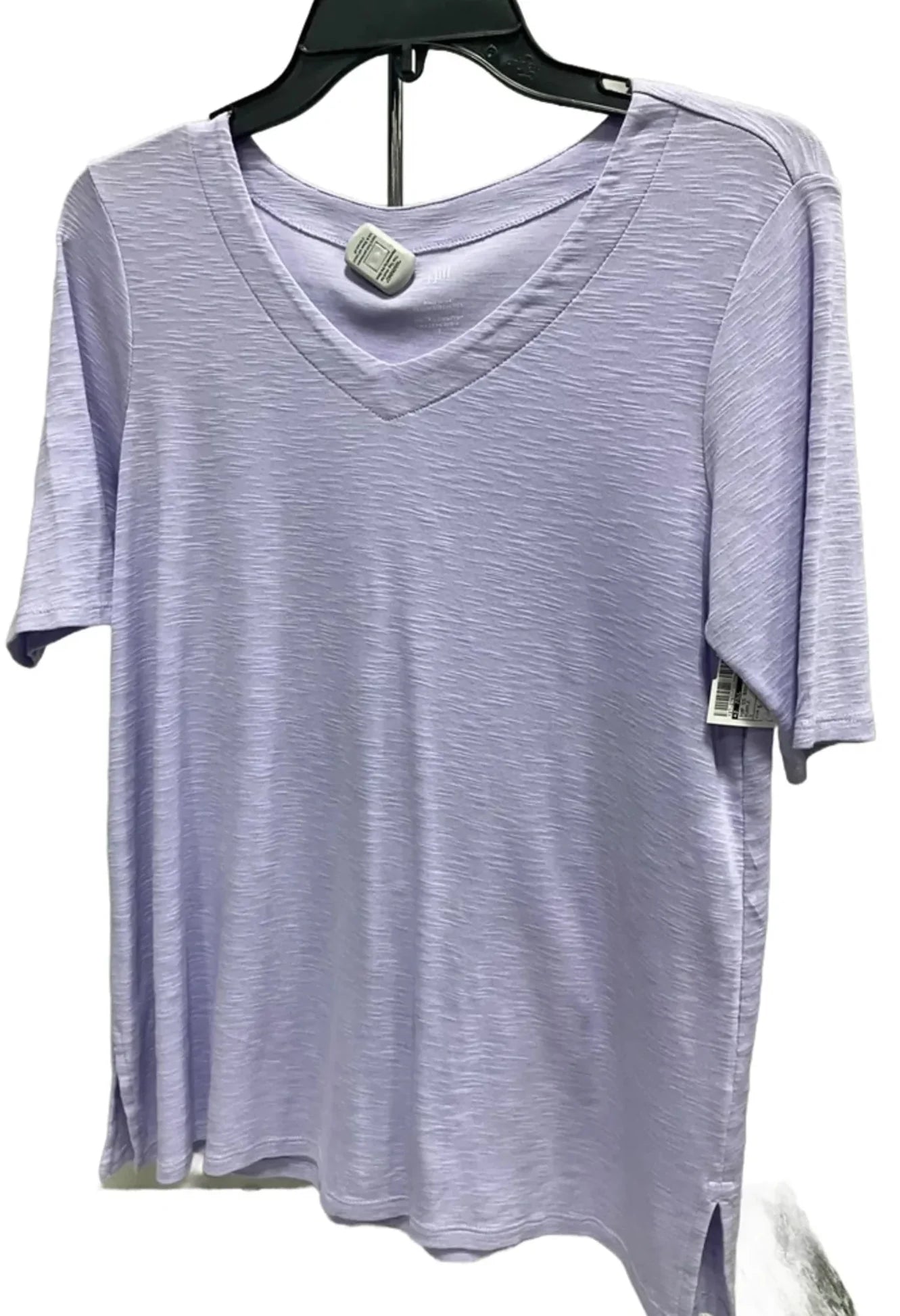 Top Short Sleeve Basic By J. Jill In Purple, Size: S