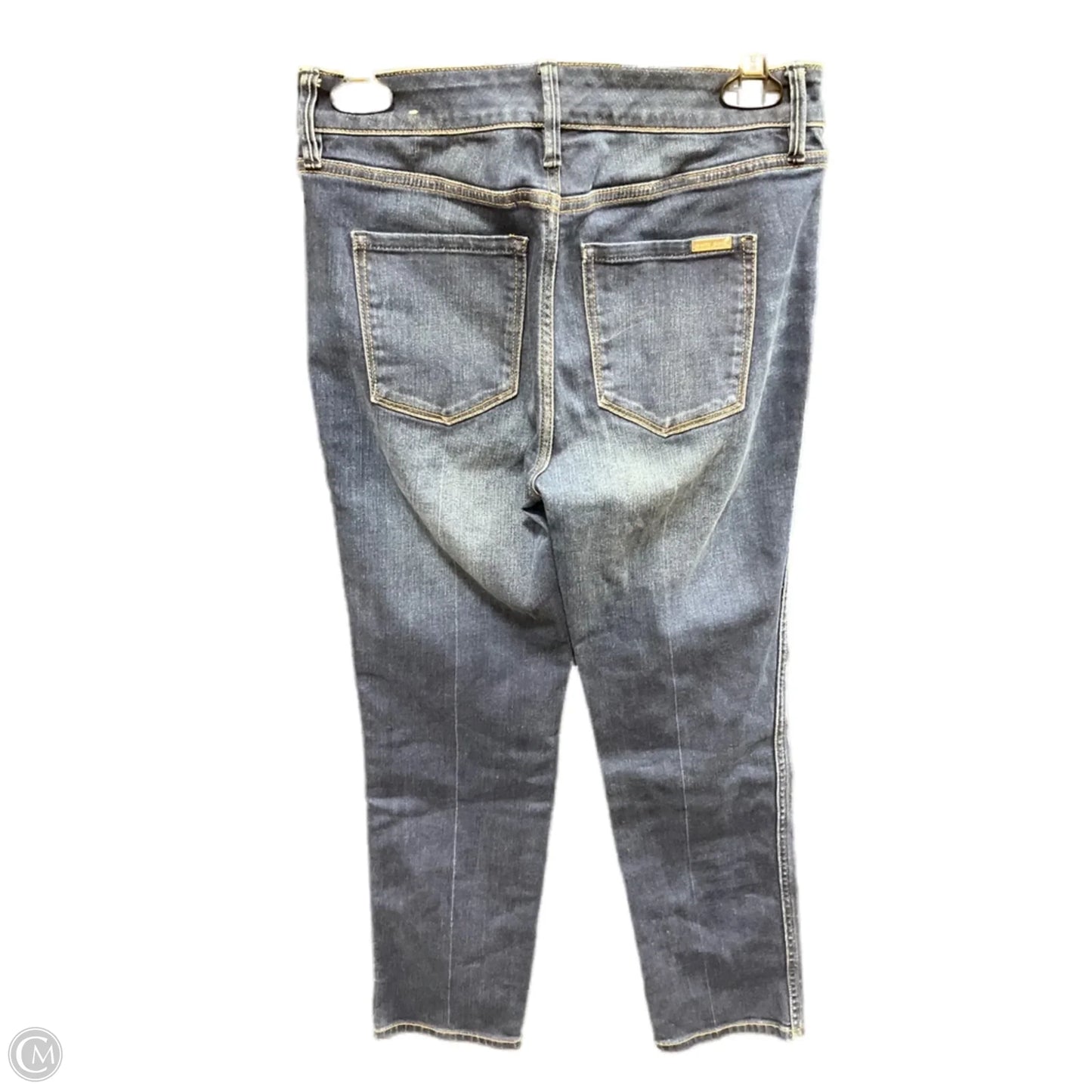 Jeans Straight By White House Black Market In Blue Denim, Size: 0