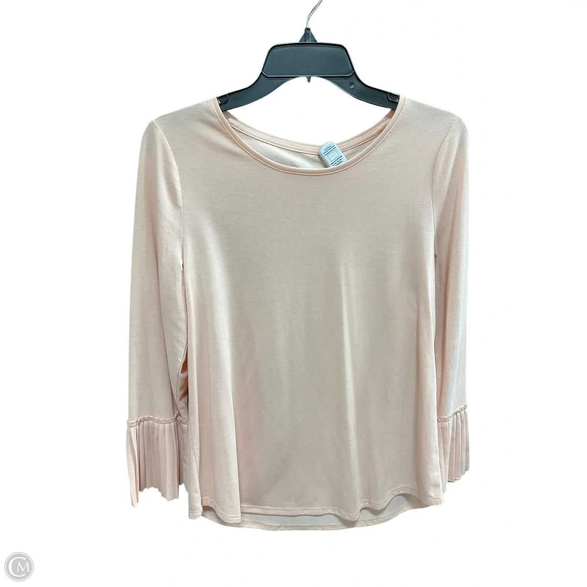 Top Long Sleeve Basic By Chicos In Orange, Size: Xs