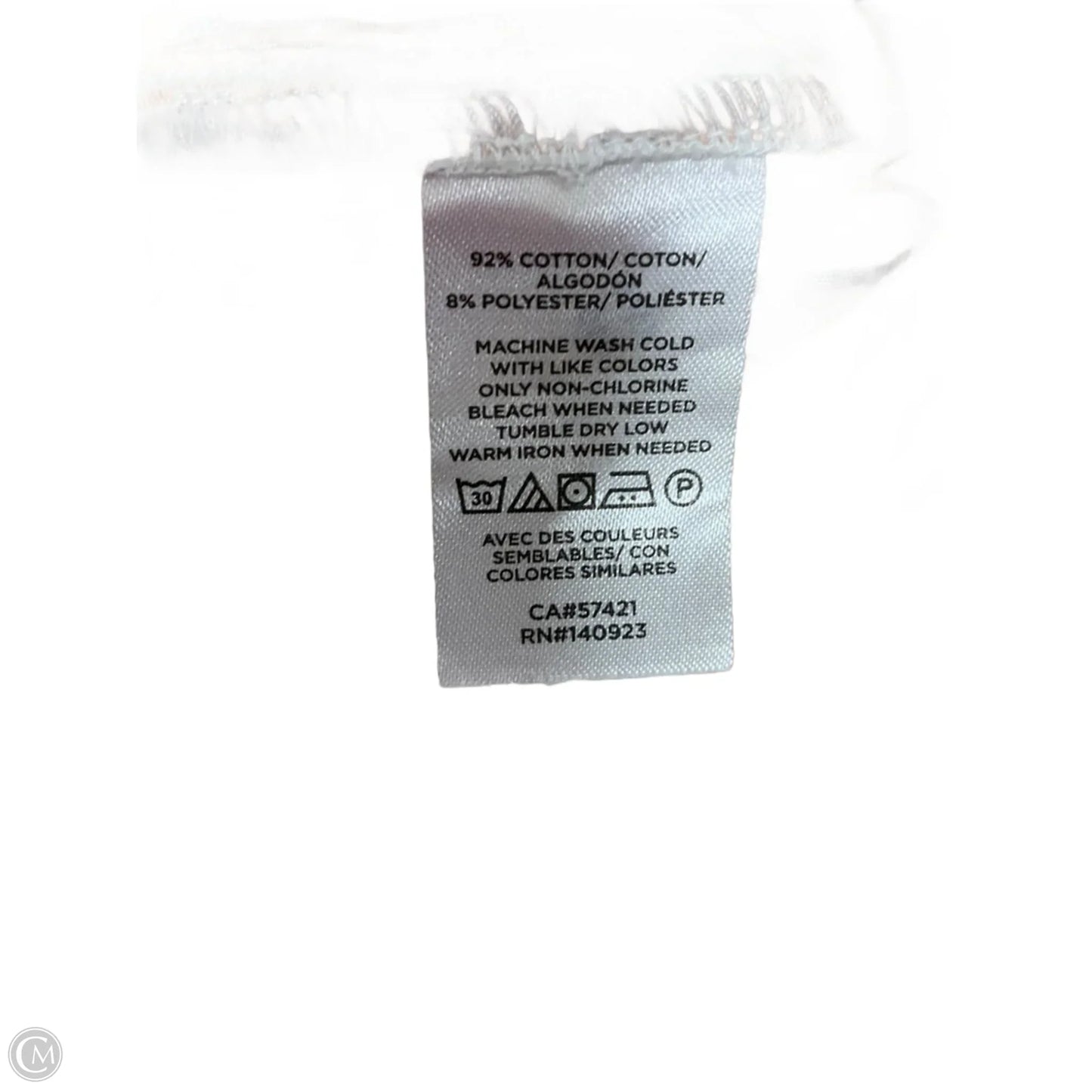 Top Long Sleeve Basic By Loft In Striped Pattern, Size: S