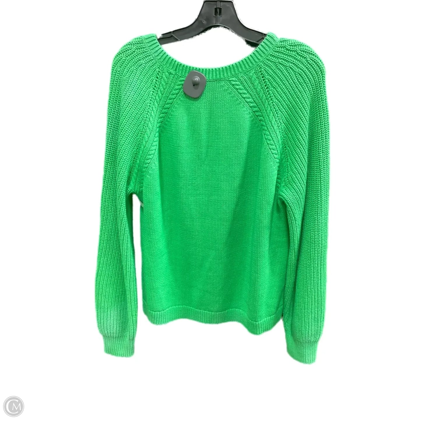 Sweater By Talbots In Green, Size: Xl