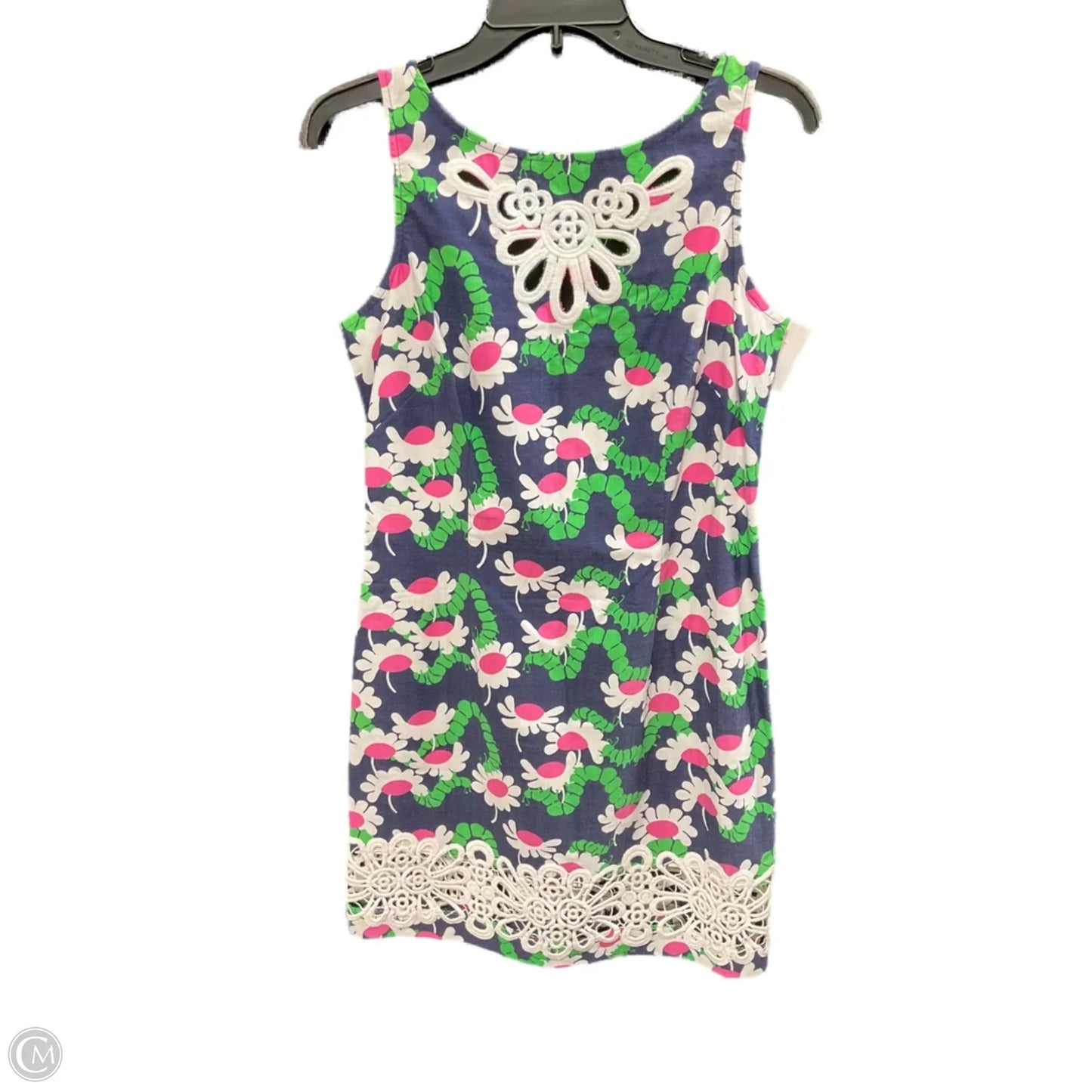 Dress Designer By Lilly Pulitzer In Floral Print, Size: 8