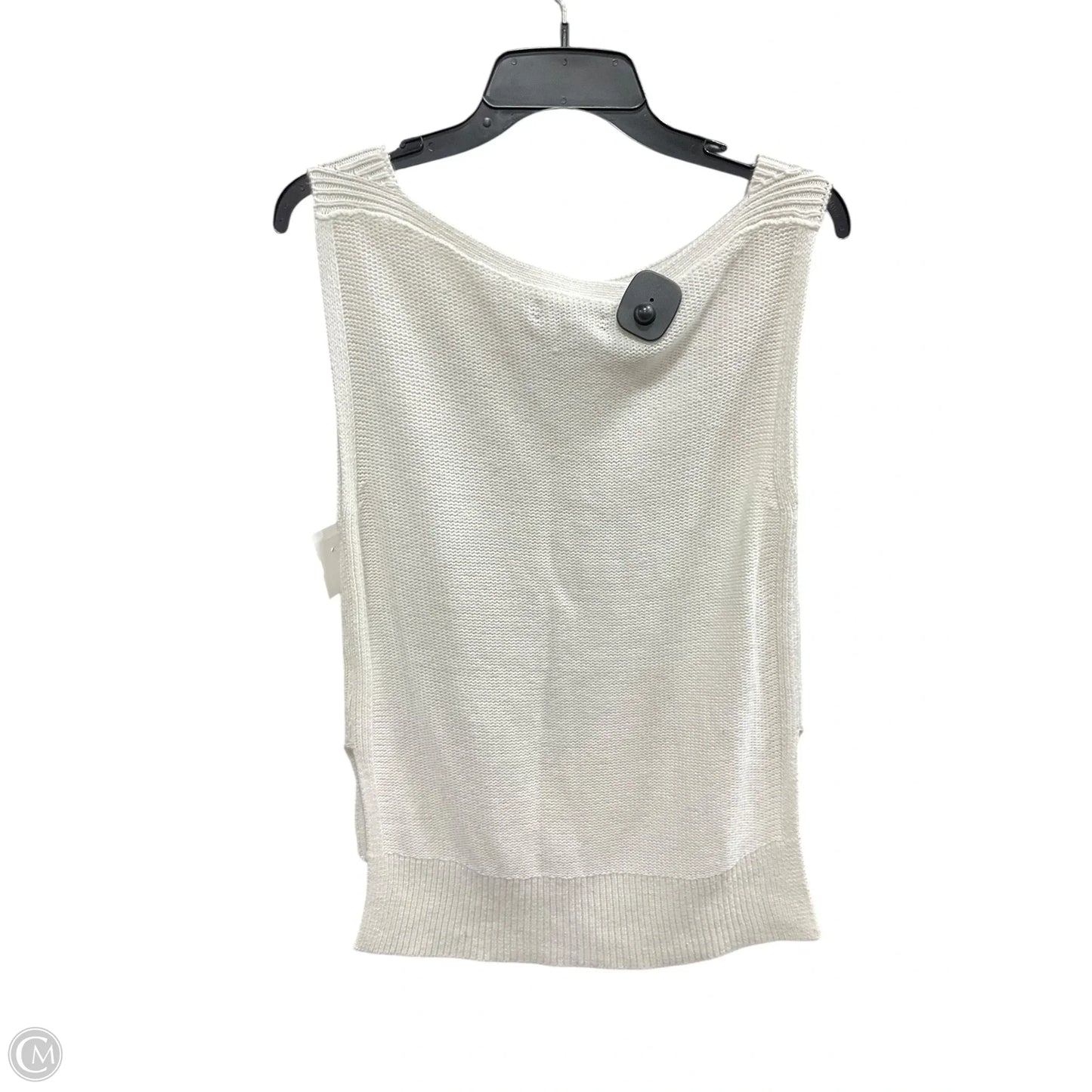 Top Sleeveless Basic By Banana Republic In White, Size: S