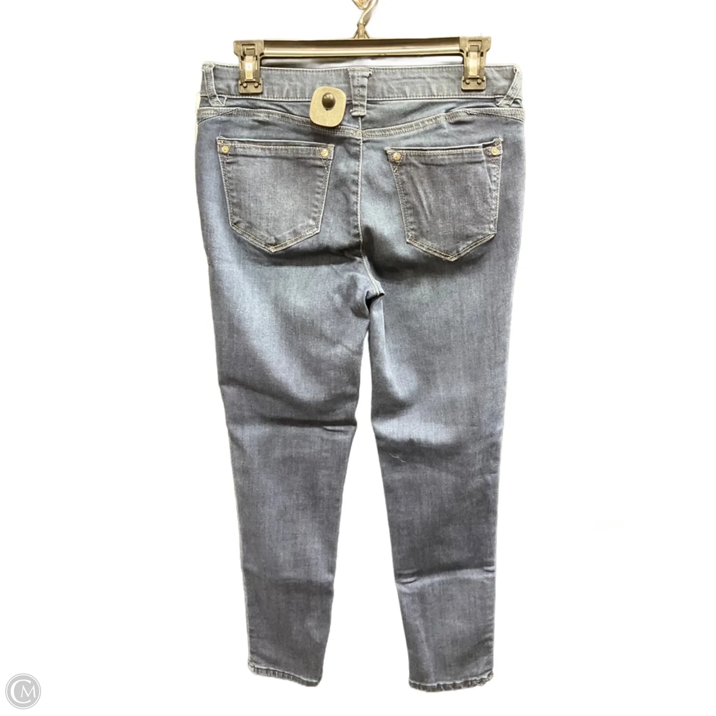 Jeans Skinny By Wit & Wisdom In Blue Denim, Size: 6