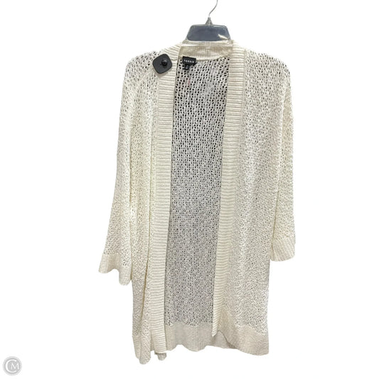 Cardigan By Torrid In White, Size: 1x