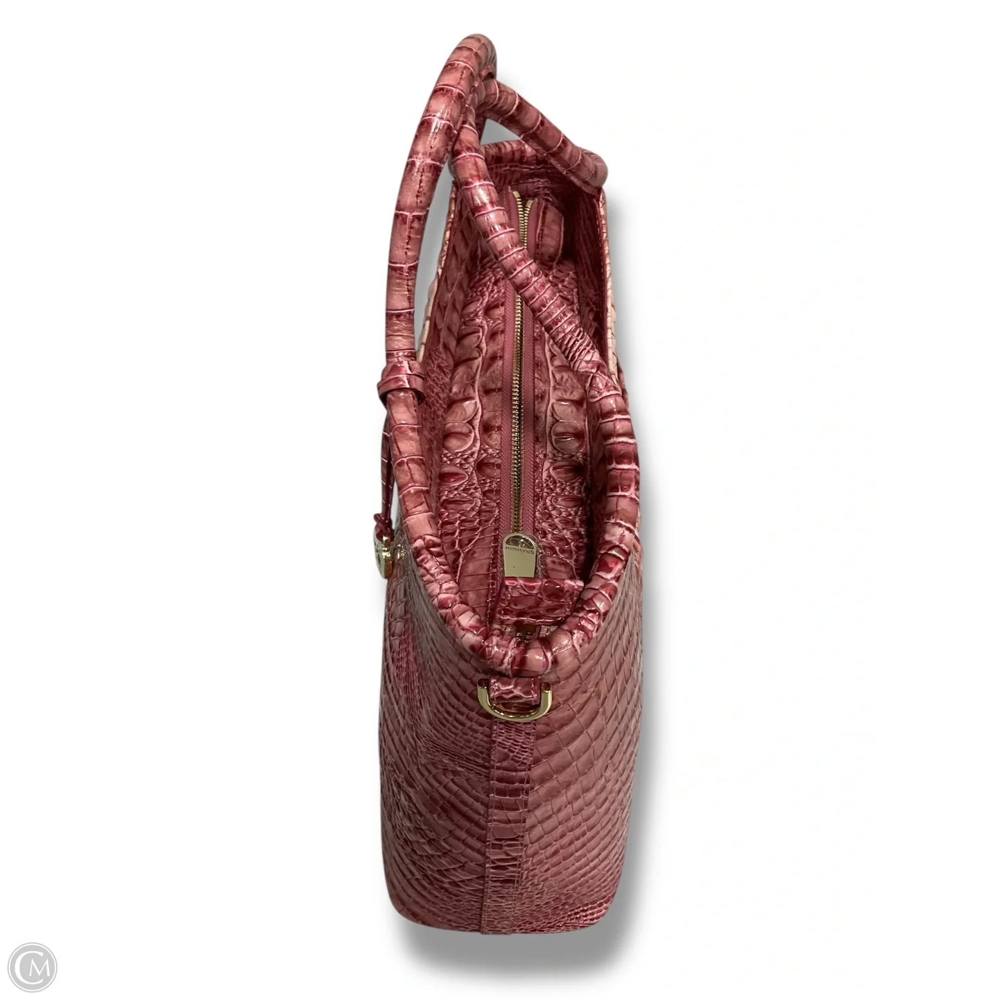 Handbag Designer By Brahmin, Size: Large