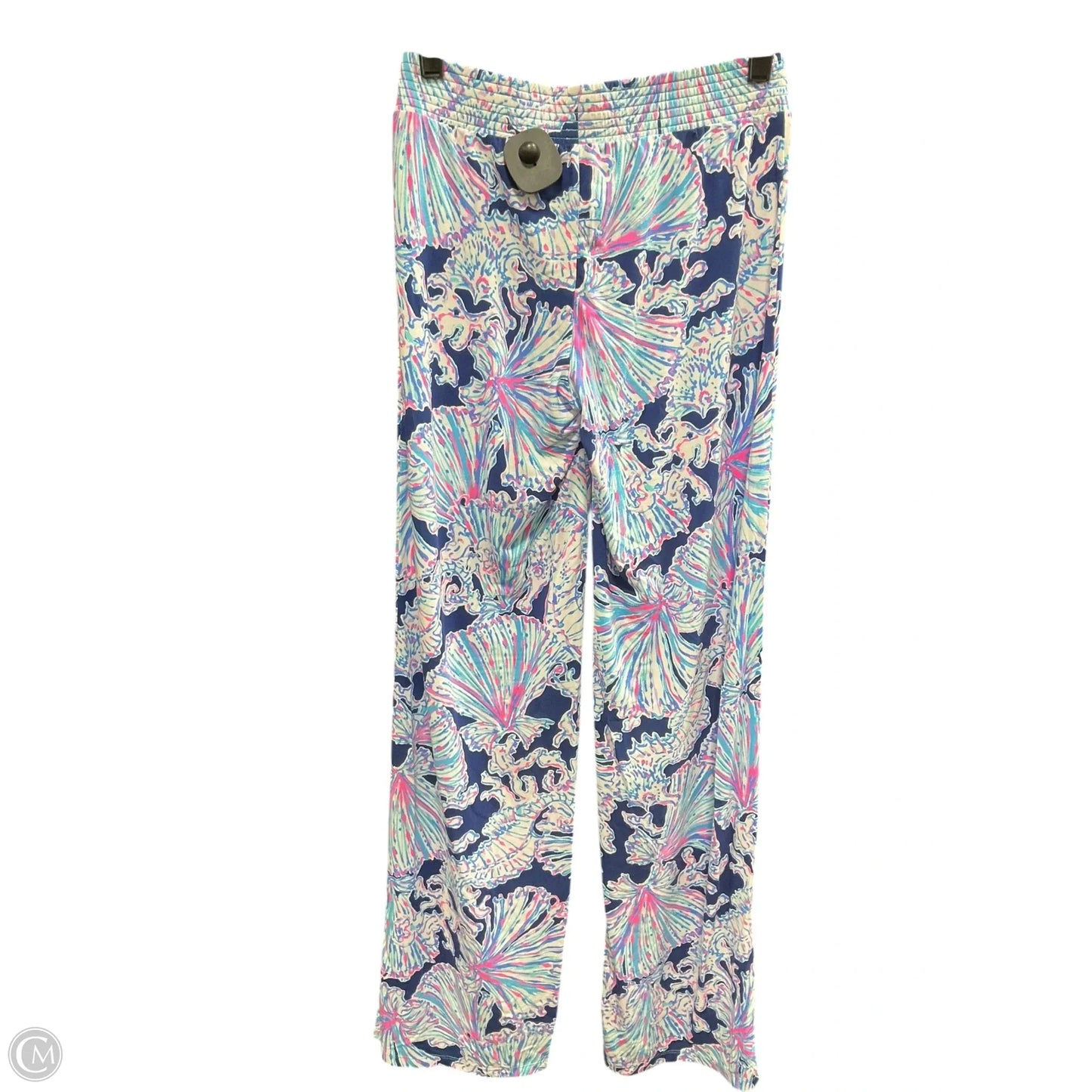 Pants Designer By Lilly Pulitzer In Blue & Pink, Size: Xxs