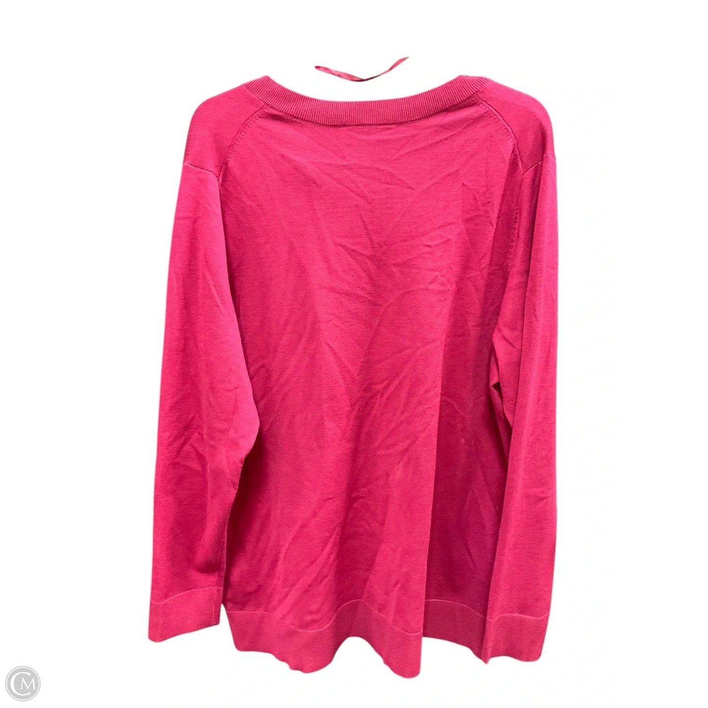 Cardigan By Lane Bryant In Maroon, Size: 18