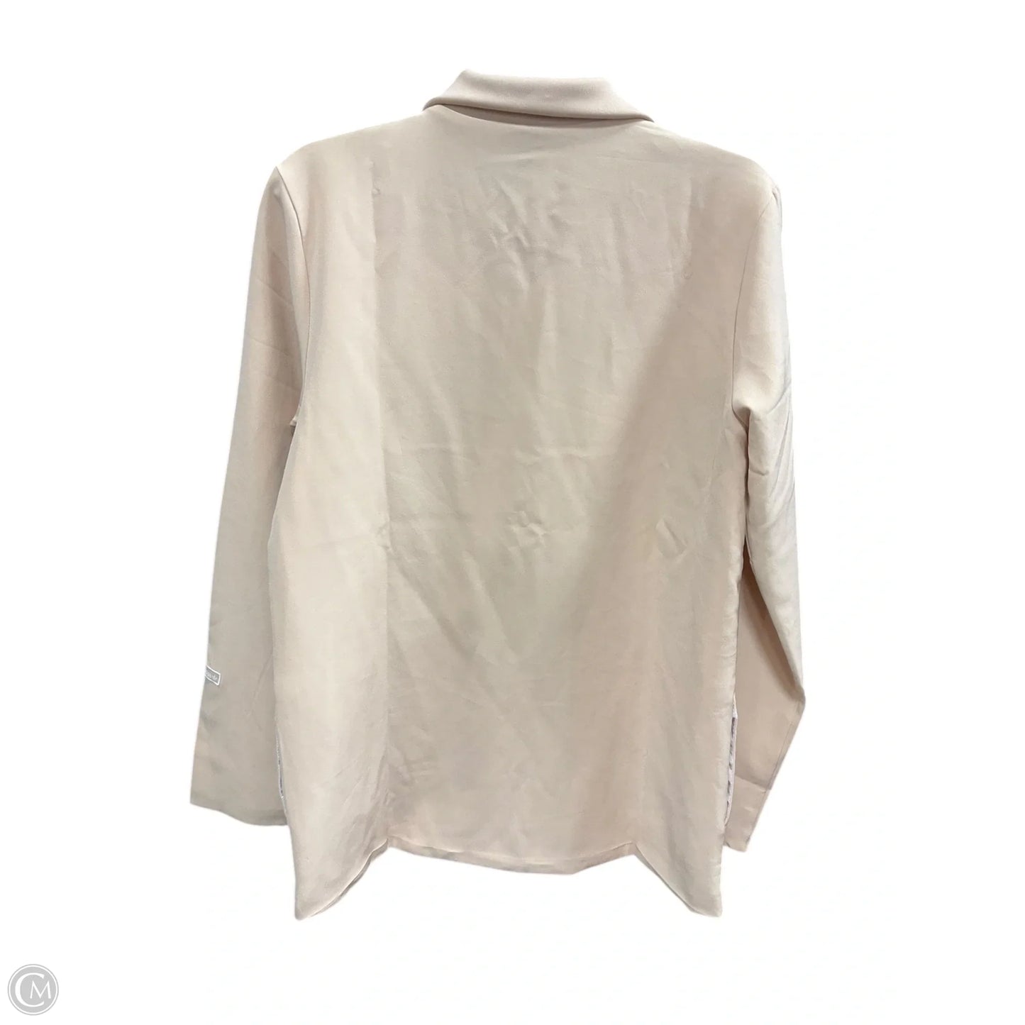 Athletic Jacket By Adidas In Tan, Size: M