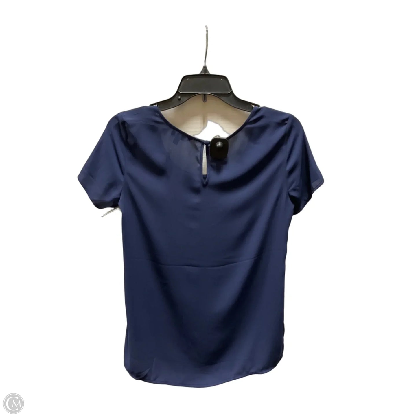 Top Short Sleeve Basic By Express In Navy, Size: Xs