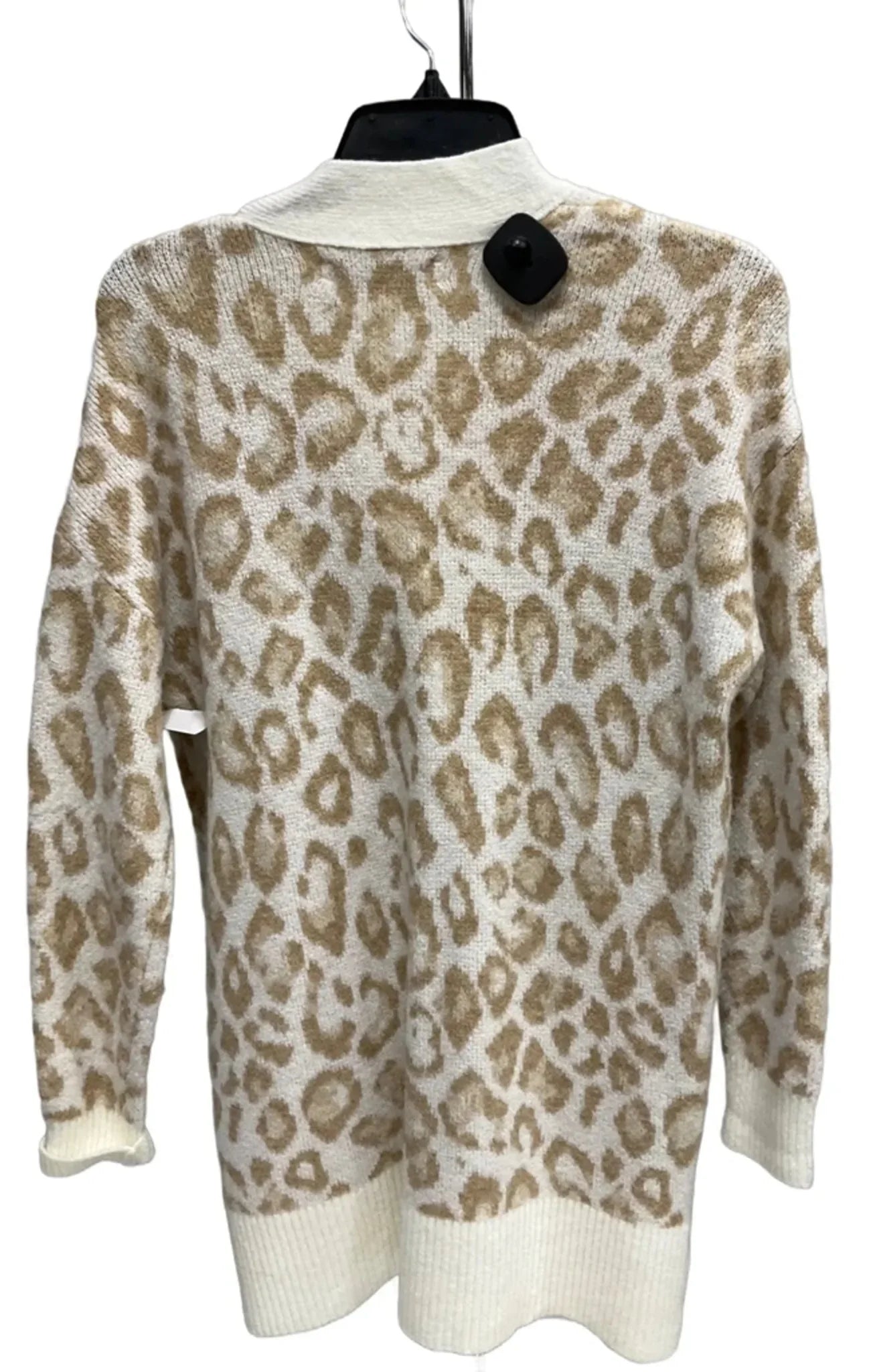 Cardigan By Loft In Animal Print, Size: S
