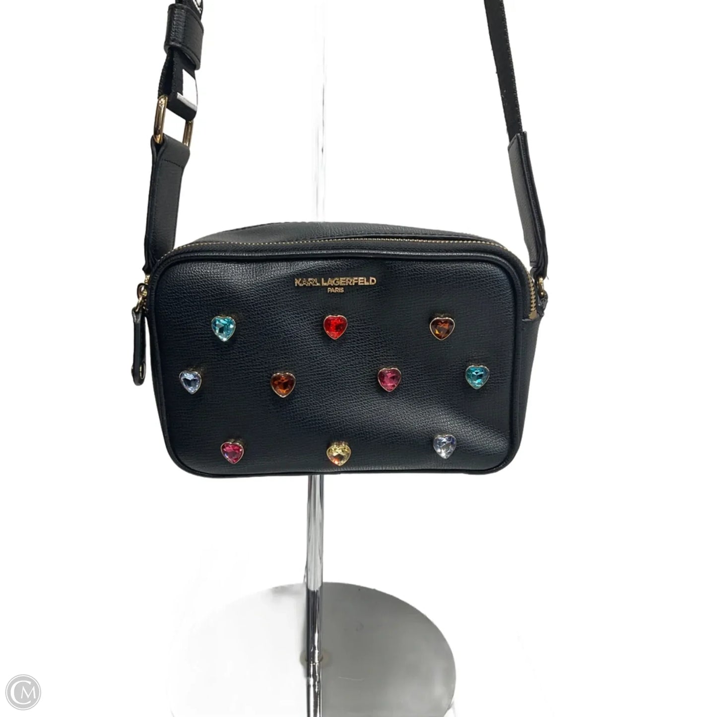 Handbag Designer By Karl Lagerfeld, Size: Medium