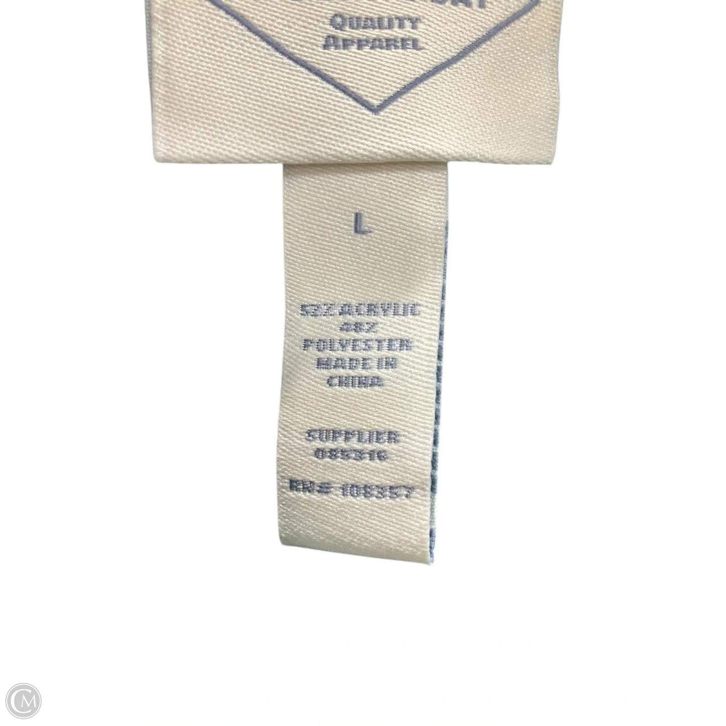 Sweater By St Johns Bay In Green, Size: L