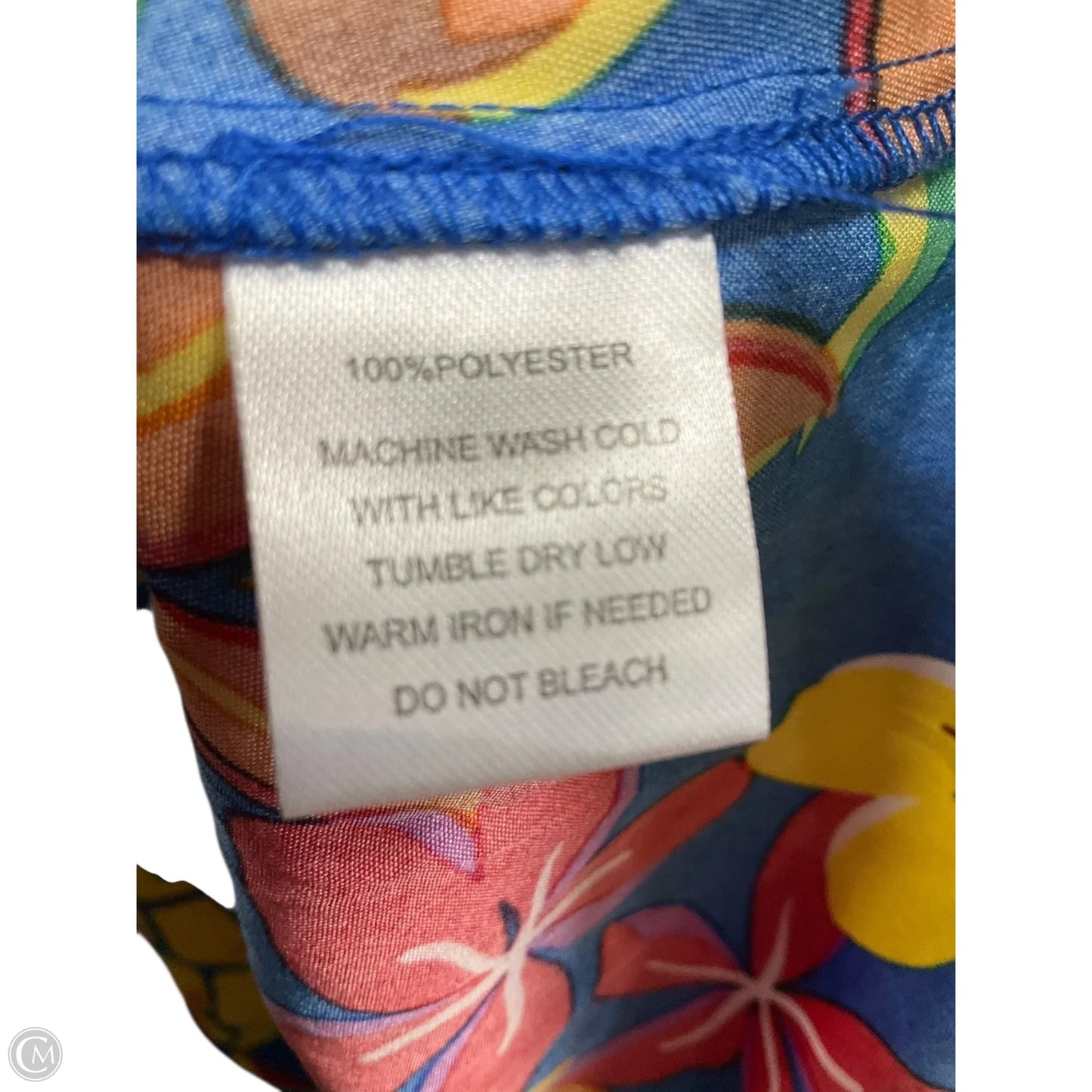 Top Short Sleeve Basic By Indigo Blue In Multi-colored, Size: L