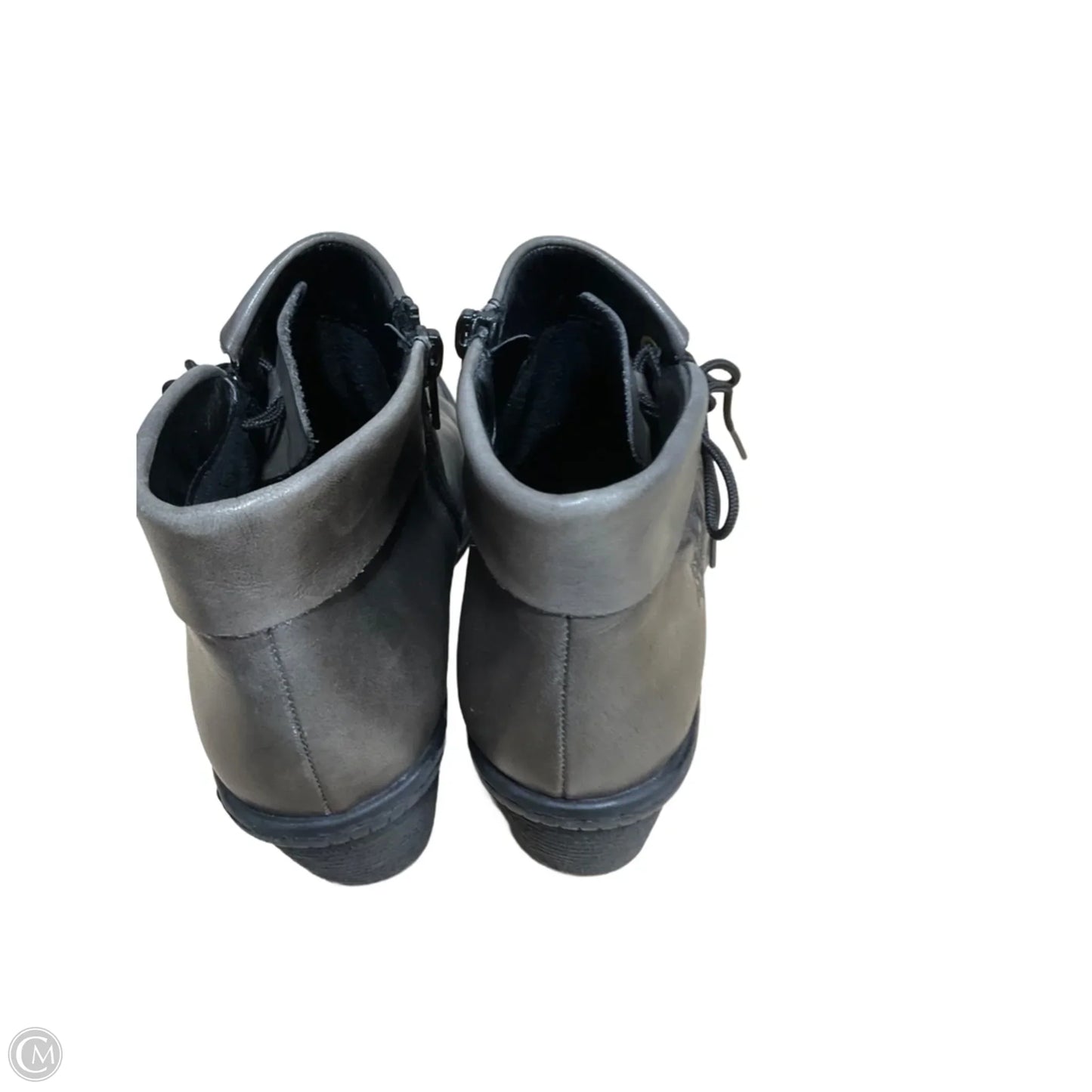 Boots Ankle Heels By Riekers In Taupe, Size: 9