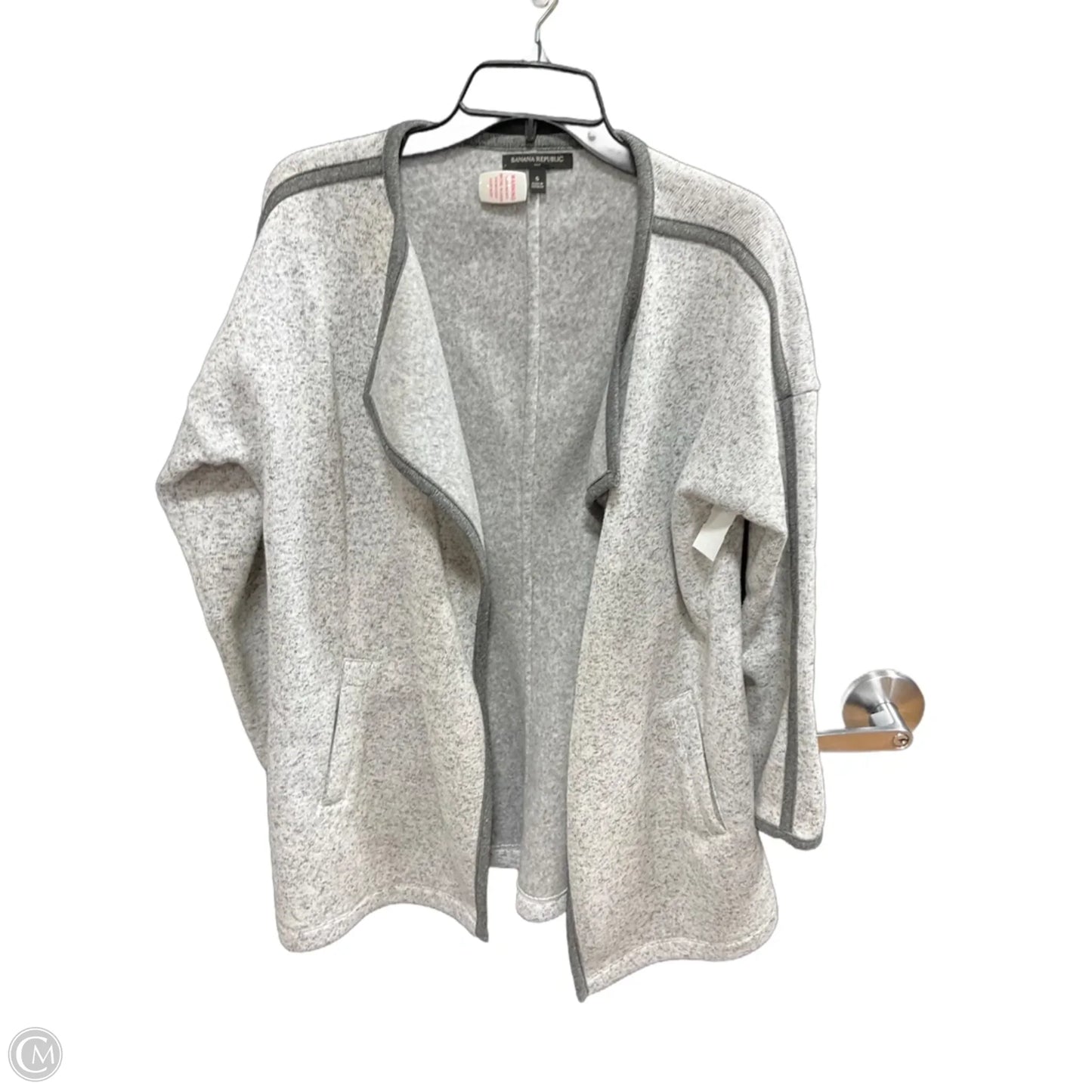 Cardigan By Banana Republic In Grey, Size: S