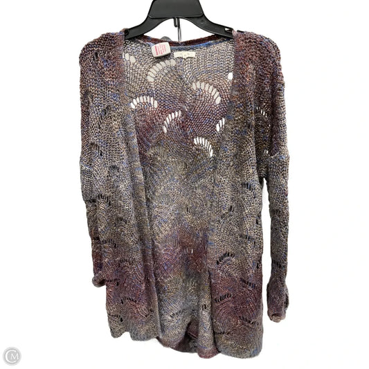 Sweater Cardigan By Maurices In Multi-colored, Size: M