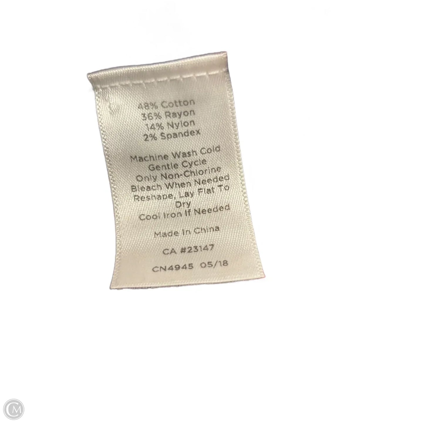 Cardigan By Talbots In Blue Red & White, Size: M