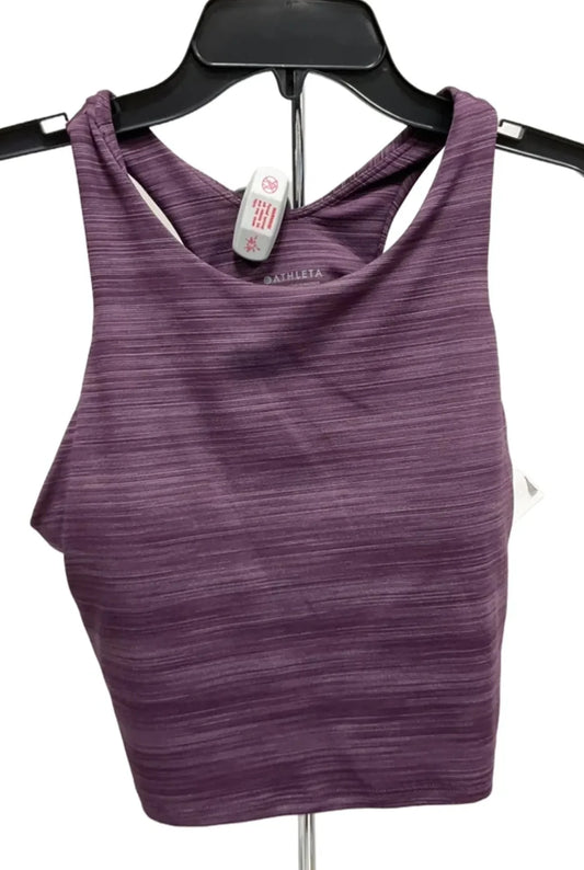 Athletic Bra By Athleta In Purple, Size: L