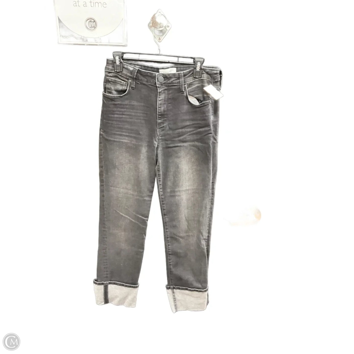 Jeans Straight By Evereve In Black, Size: 4