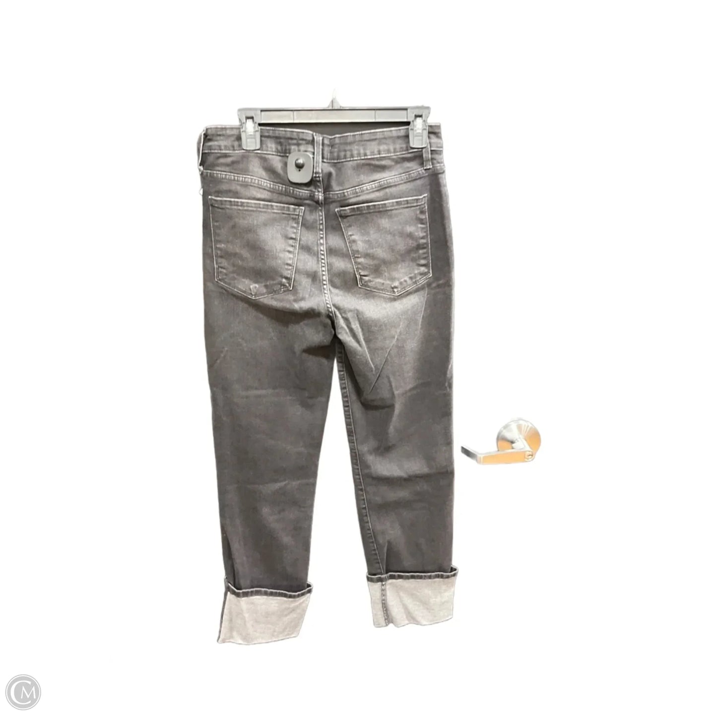 Jeans Straight By Evereve In Black, Size: 4