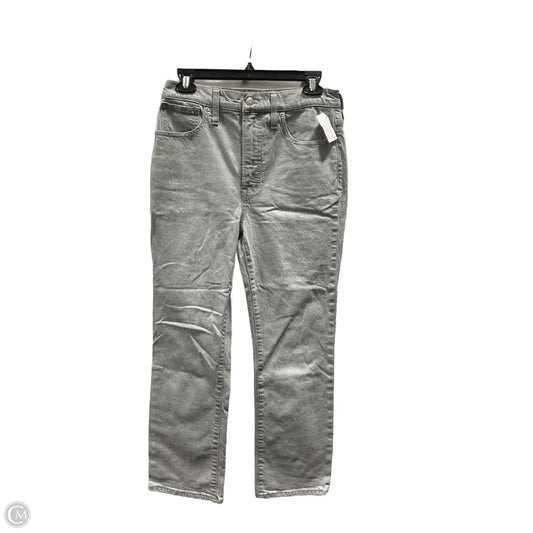 Jeans Straight By Madewell In Grey, Size: 4