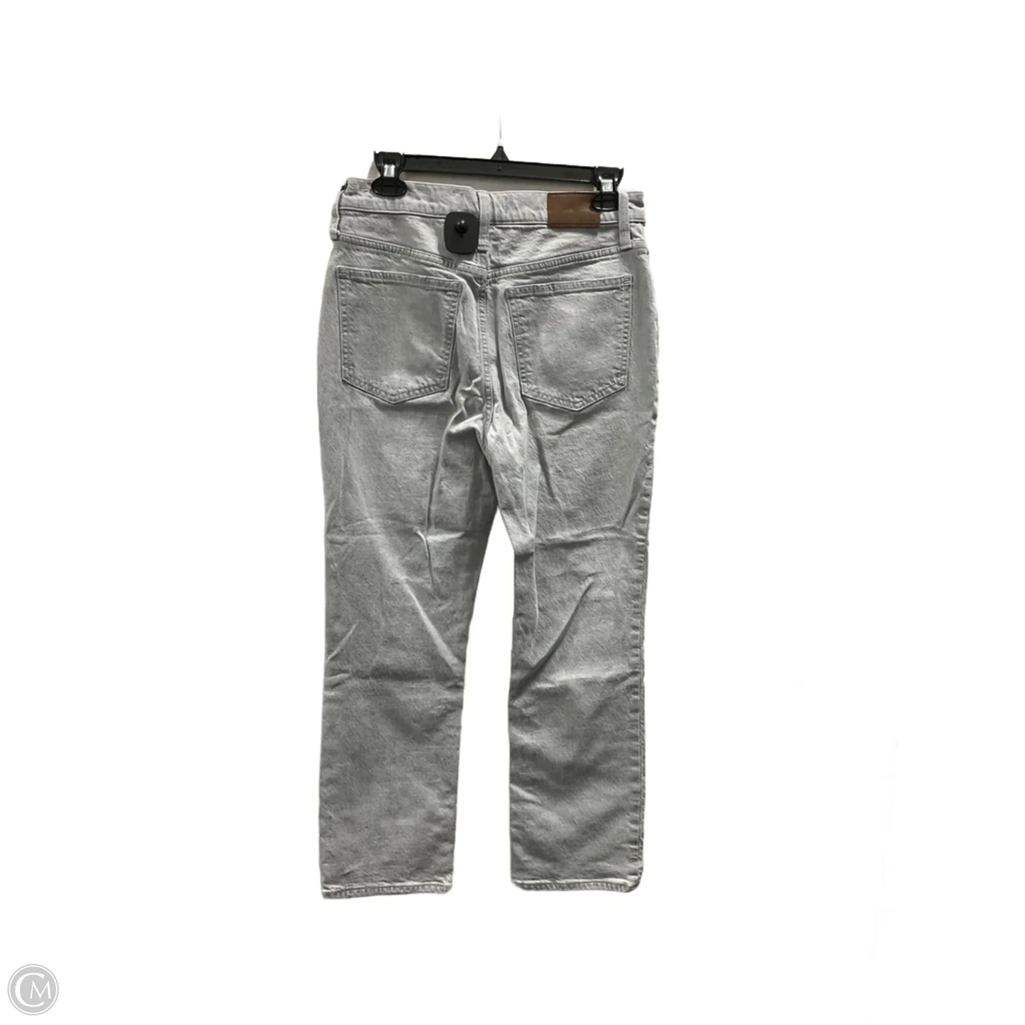 Jeans Straight By Madewell In Grey, Size: 4