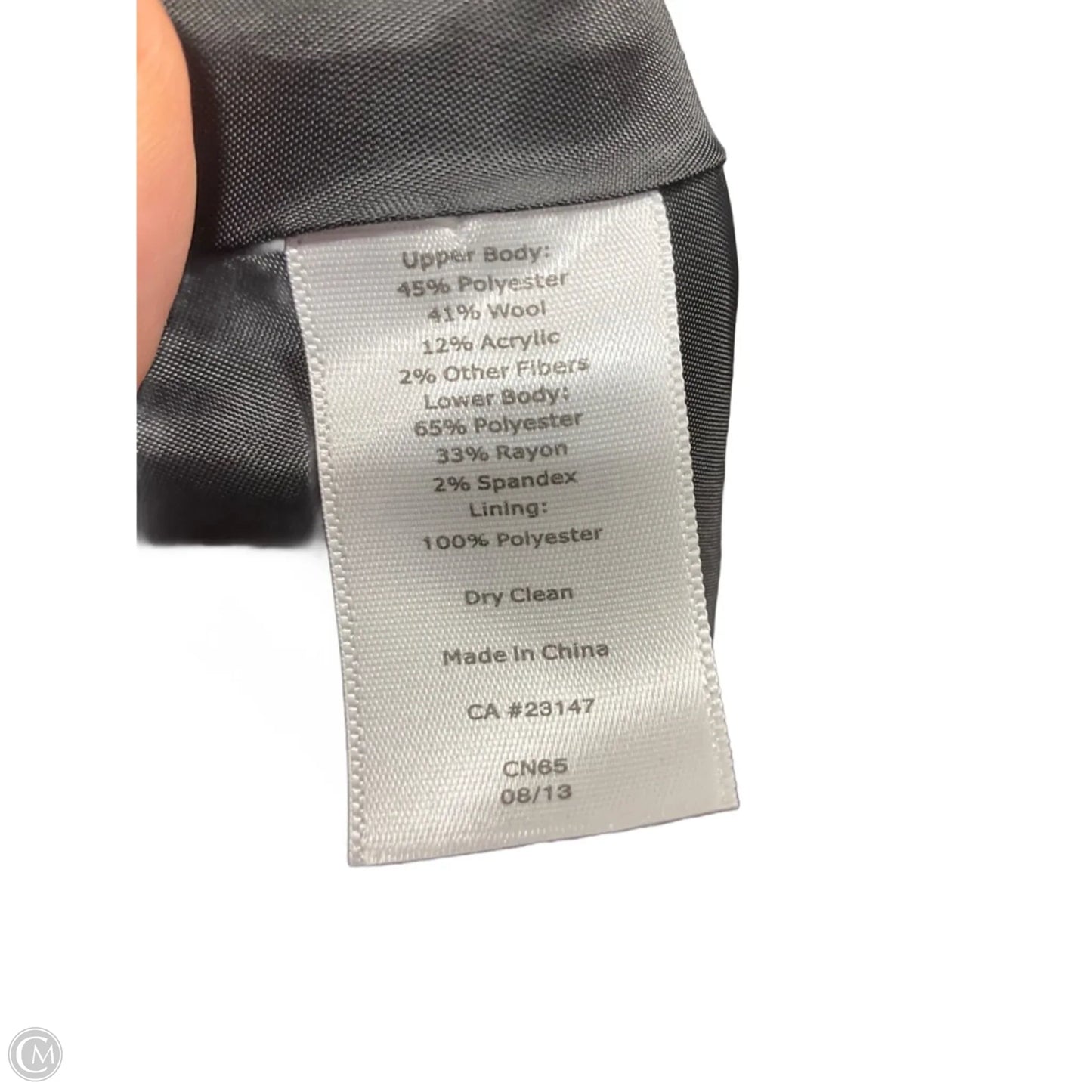 Blazer By Talbots In Blue & White, Size: 8