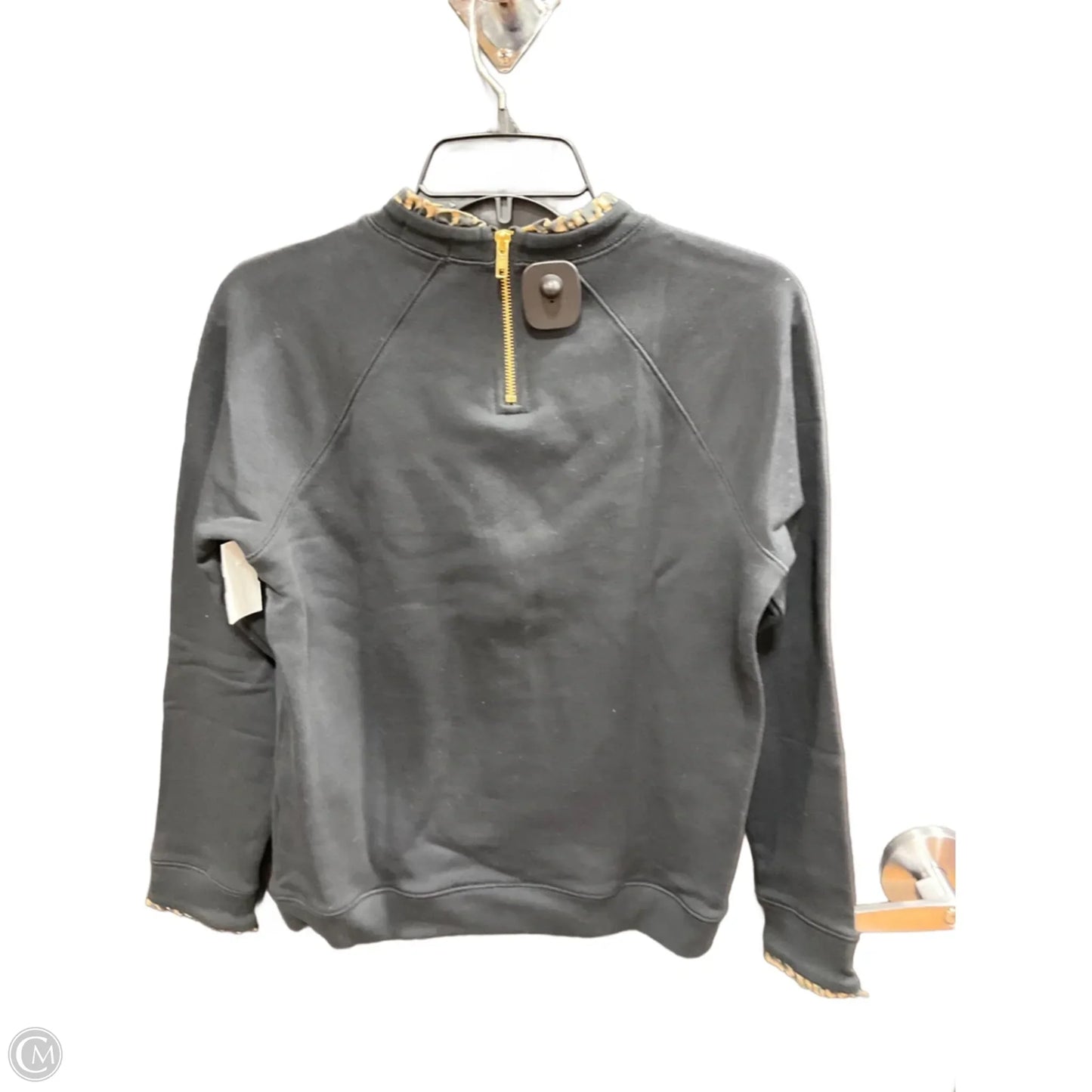 Top Long Sleeve By J. Crew In Black, Size: S