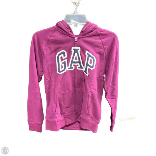 Sweatshirt Hoodie By Gap In Purple, Size: S