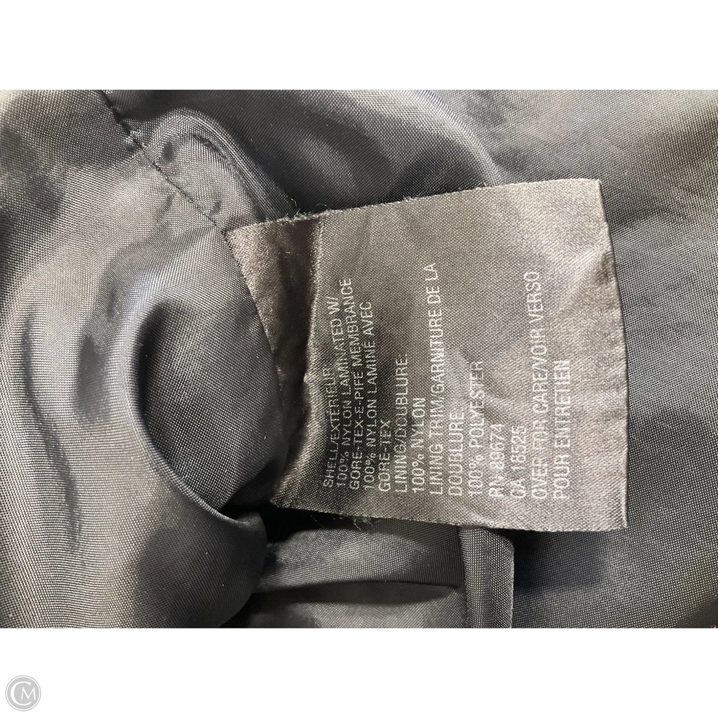 Coat Other By Mountain Hardwear In Black & Blue, Size: M