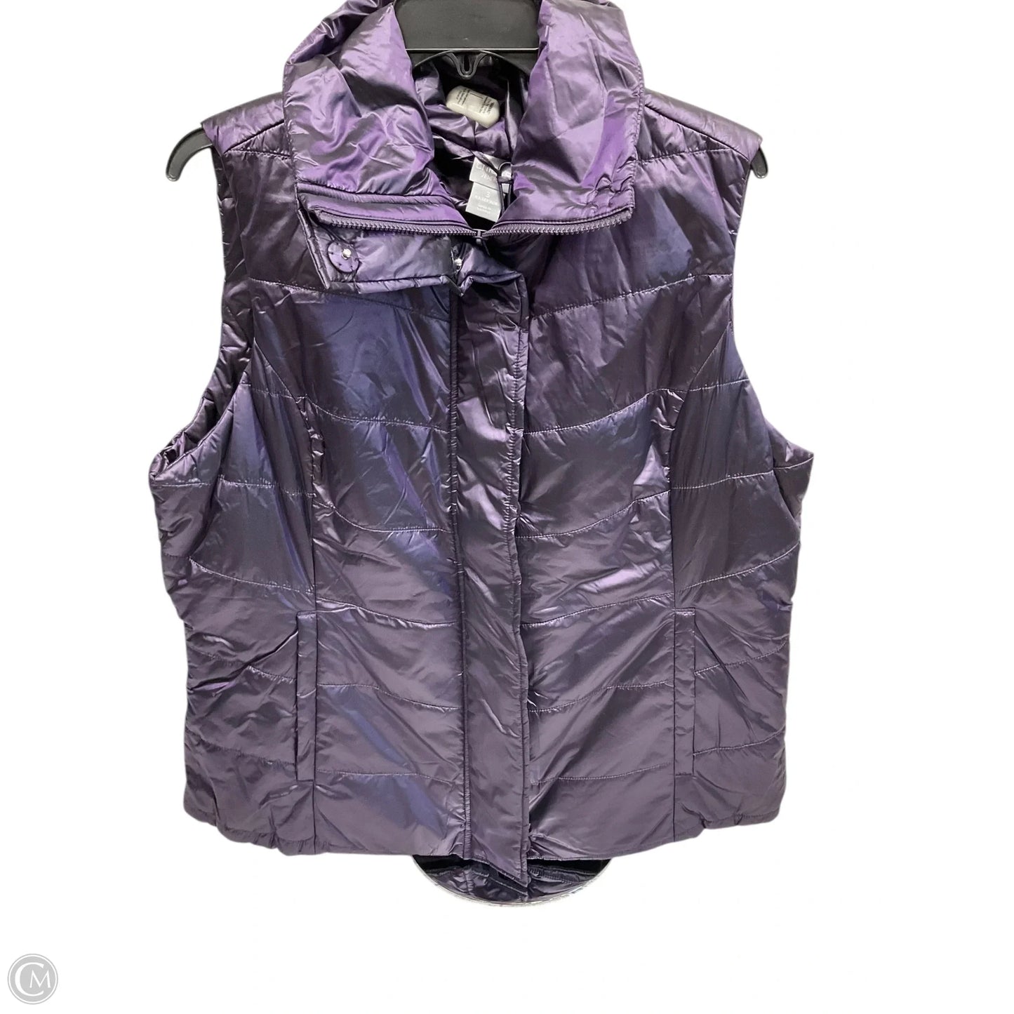 Vest Other By Chicos In Purple, Size: Xl