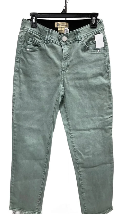 Jeans Straight By Democracy In Green, Size: 6