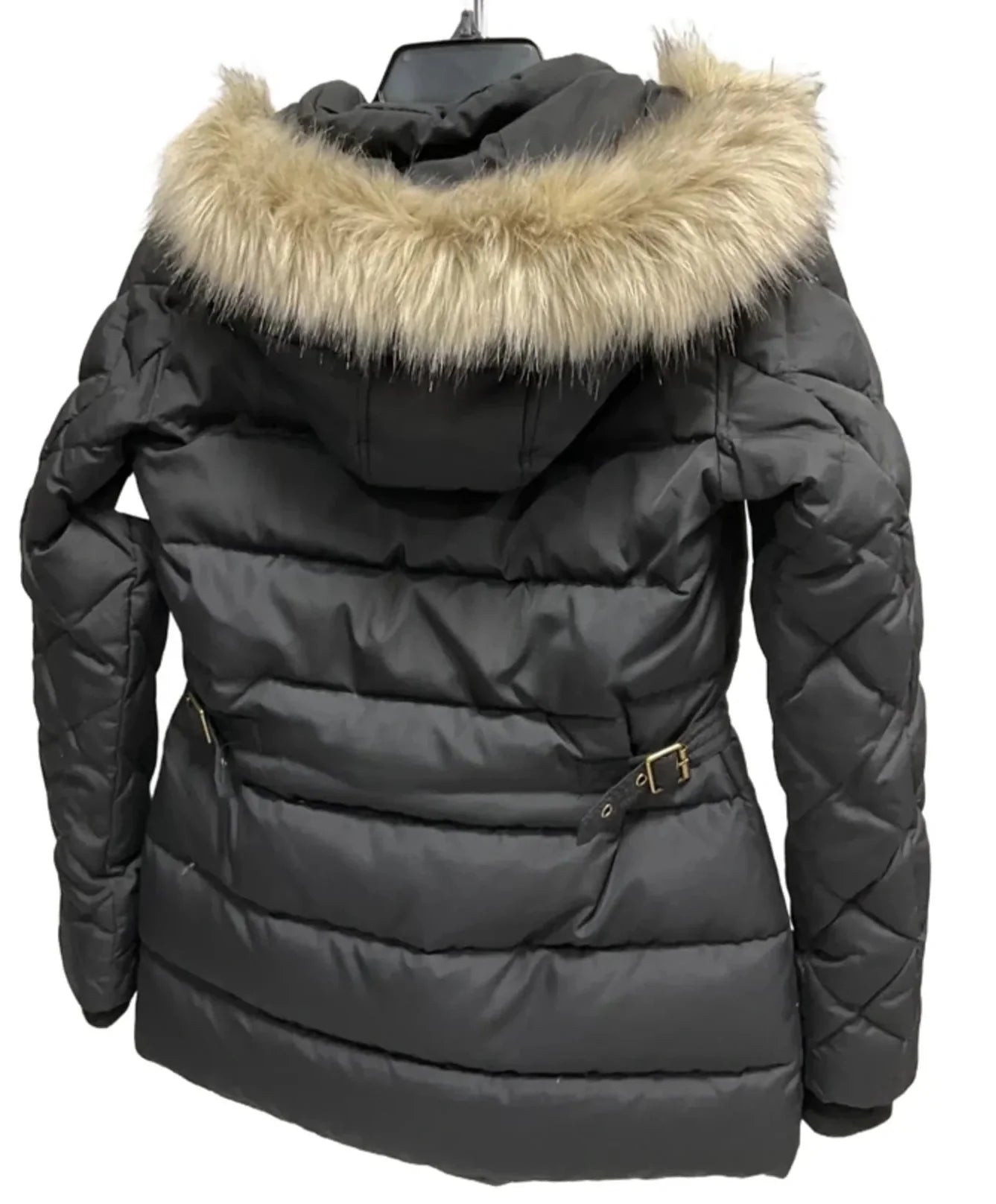 Coat Puffer & Quilted By Lauren By Ralph Lauren In Black, Size: Xs