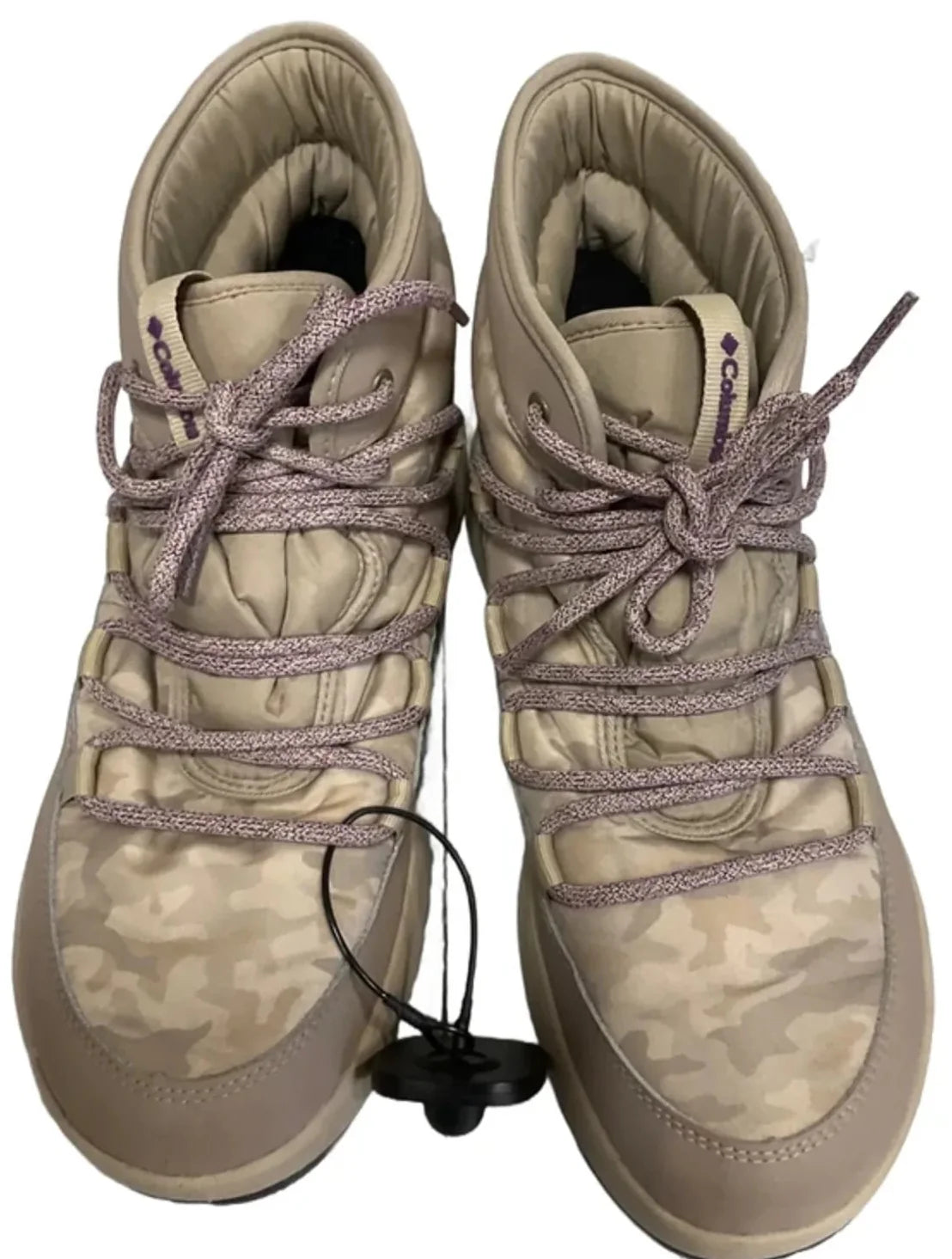 Boots Hiking By Columbia In Tan, Size: 9.5