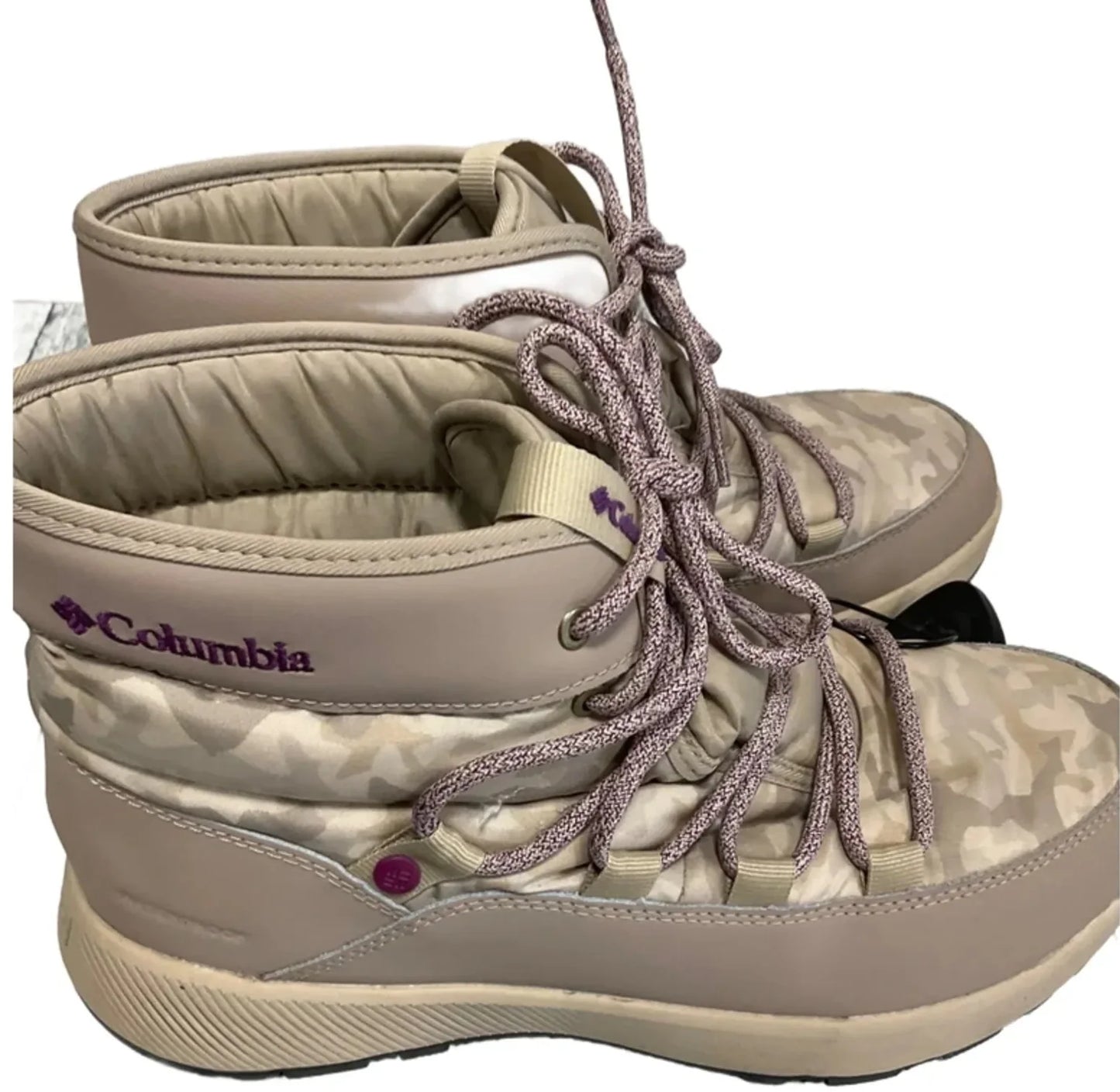 Boots Hiking By Columbia In Tan, Size: 9.5