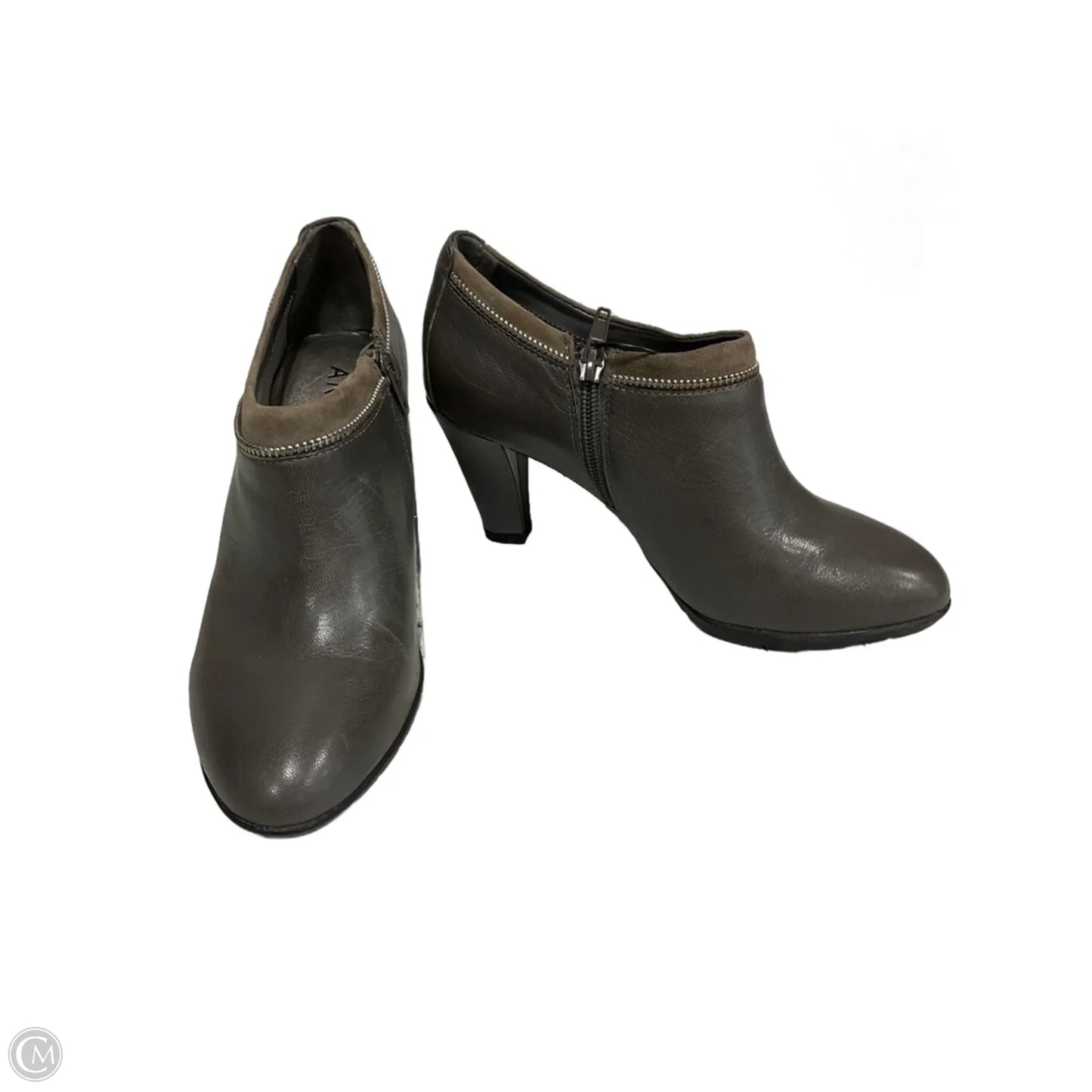 Shoes Heels Stiletto By Anne Klein In Grey, Size: 7