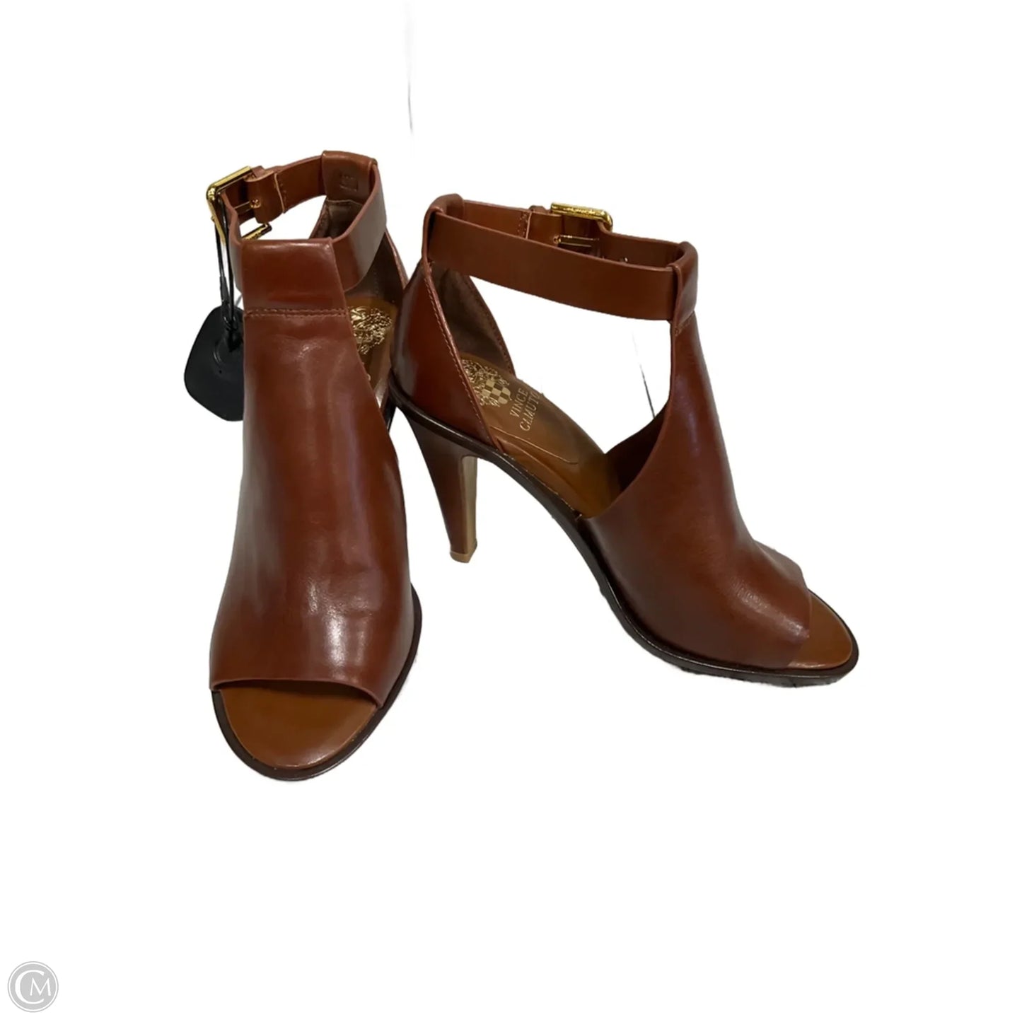 Shoes Heels Stiletto By Vince Camuto In Brown, Size: 7